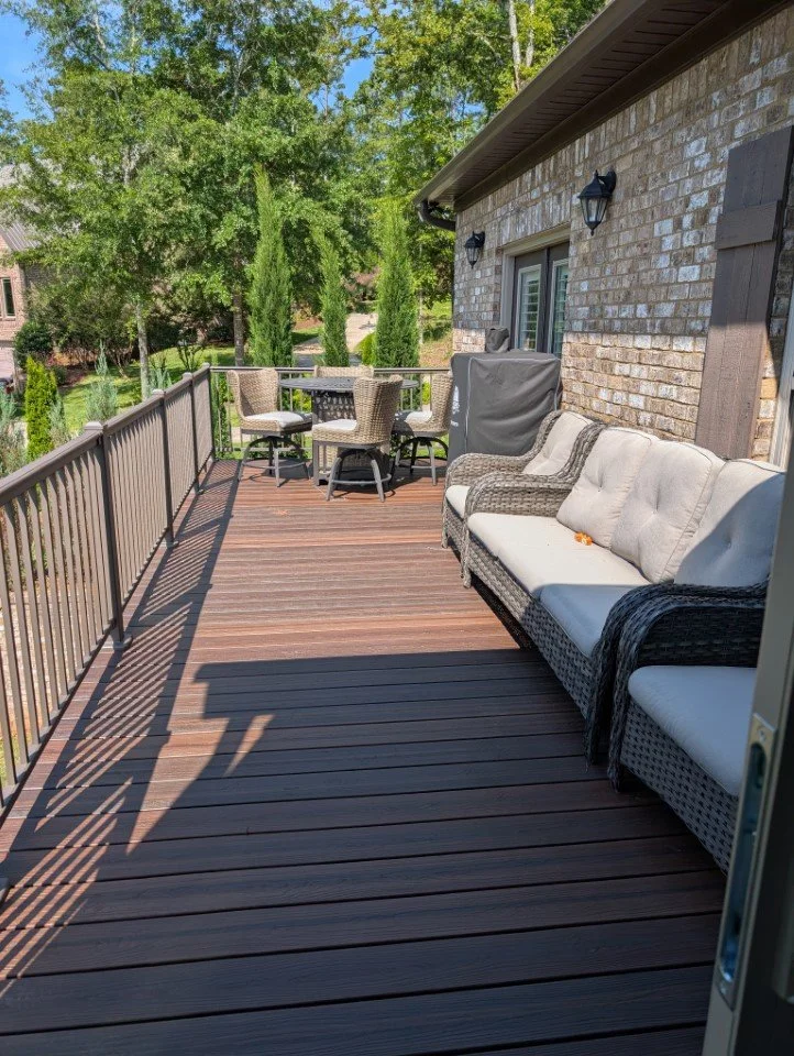 New decking