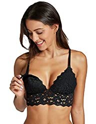 Nursing-Friendly Lace Bra