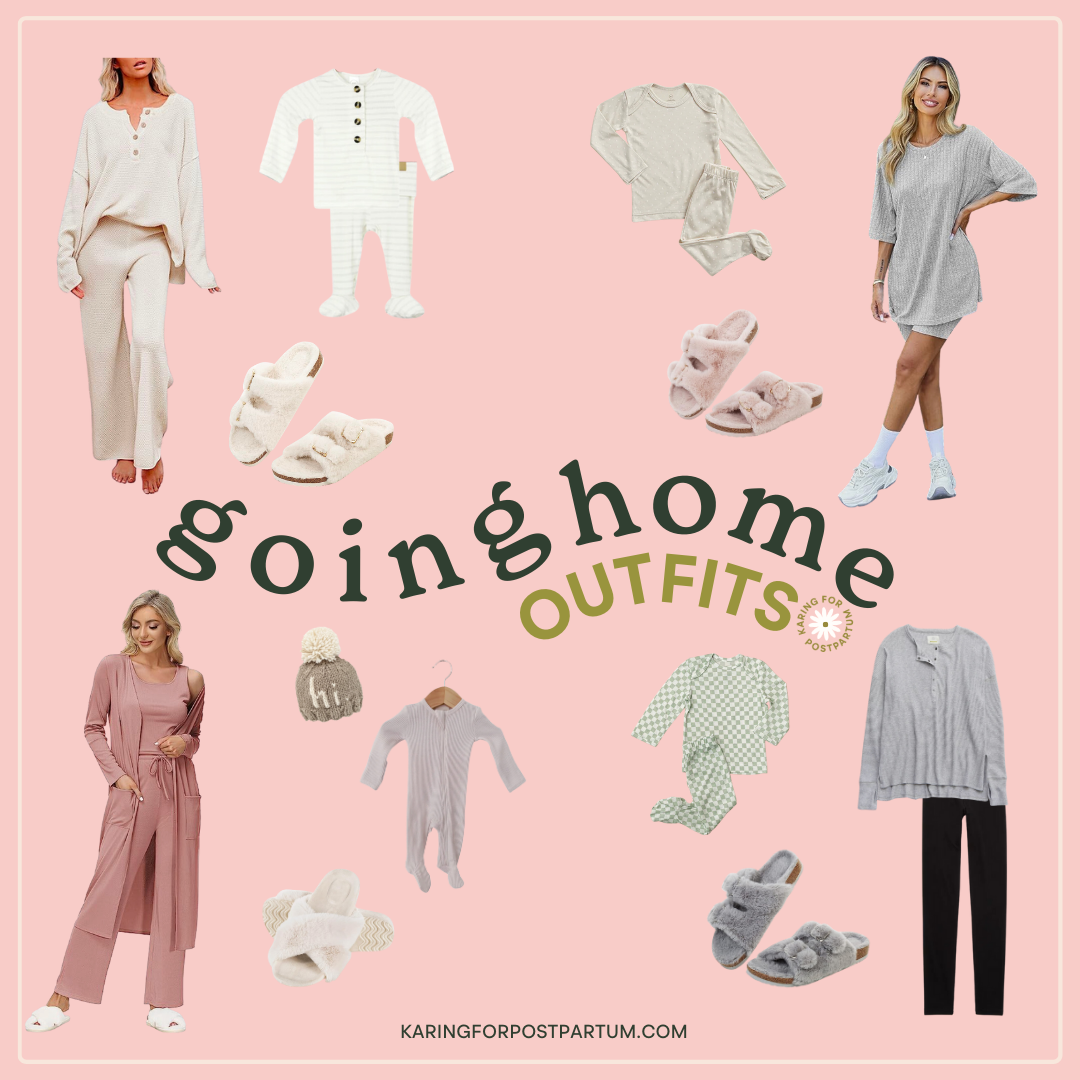 Going Home Outfits For Mom + Baby