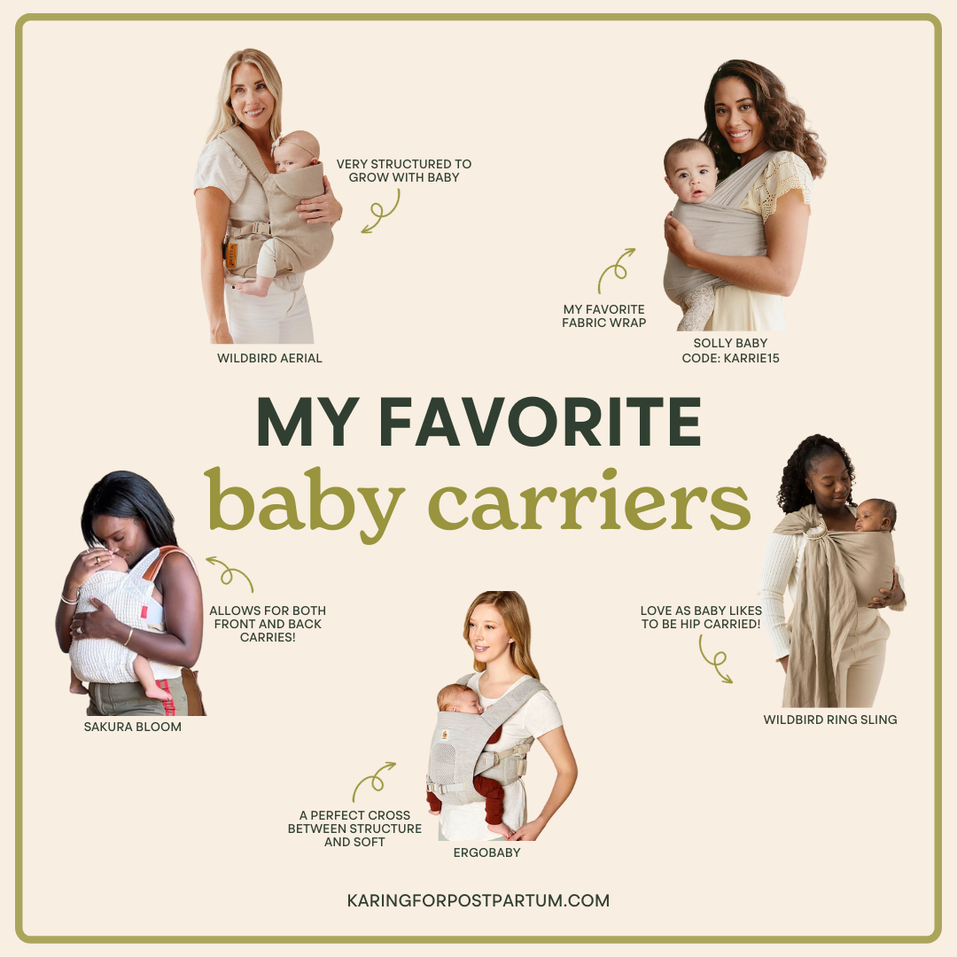 my favorite baby carriers