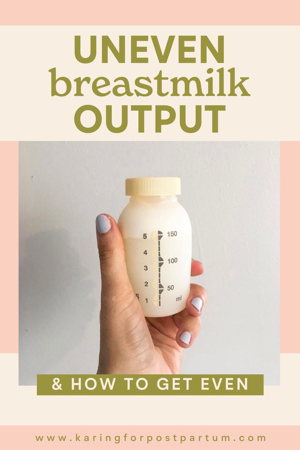 Uneven Breastmilk Output