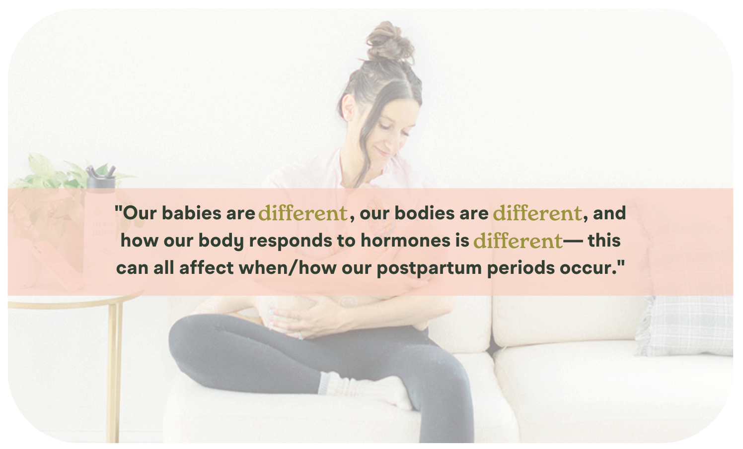 Postpartum Periods, Breastfeeding & Pregnancy Karing for Postpartum