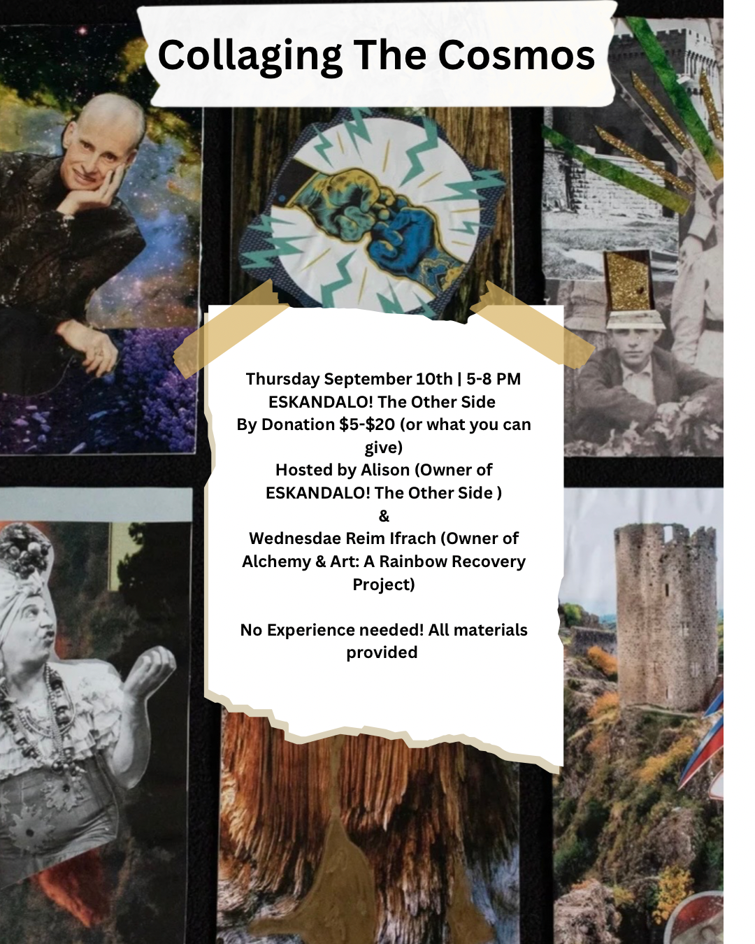 Collaging the Cosmos: Crafting Your Personal Tarot Deck- September
