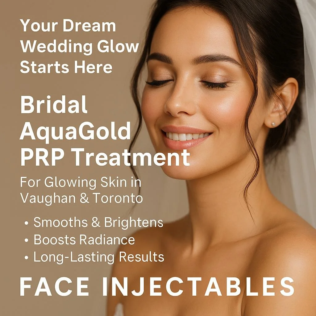 The Ultimate Bridal Facial Glow-Up: AquaGold + PRP for Radiant Wedding Skin in Vaughan &amp; Toronto