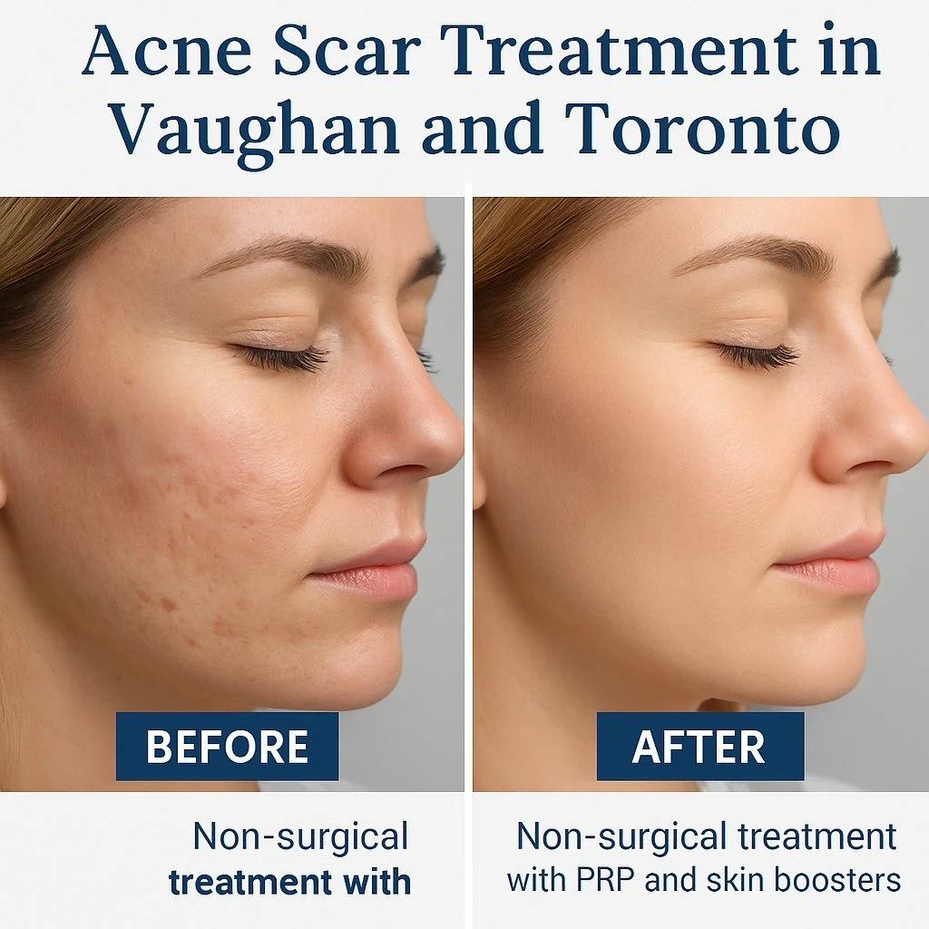 Best Acne Scar Treatments in Vaughan &amp; Toronto – Non-Surgical Options That Work