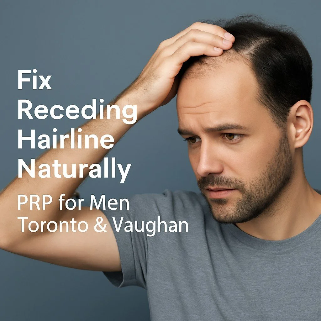 Fixing a Receding Hairline – Best Non-Surgical Hair Regrowth Solutions for Men in Toronto &amp; Vaughan