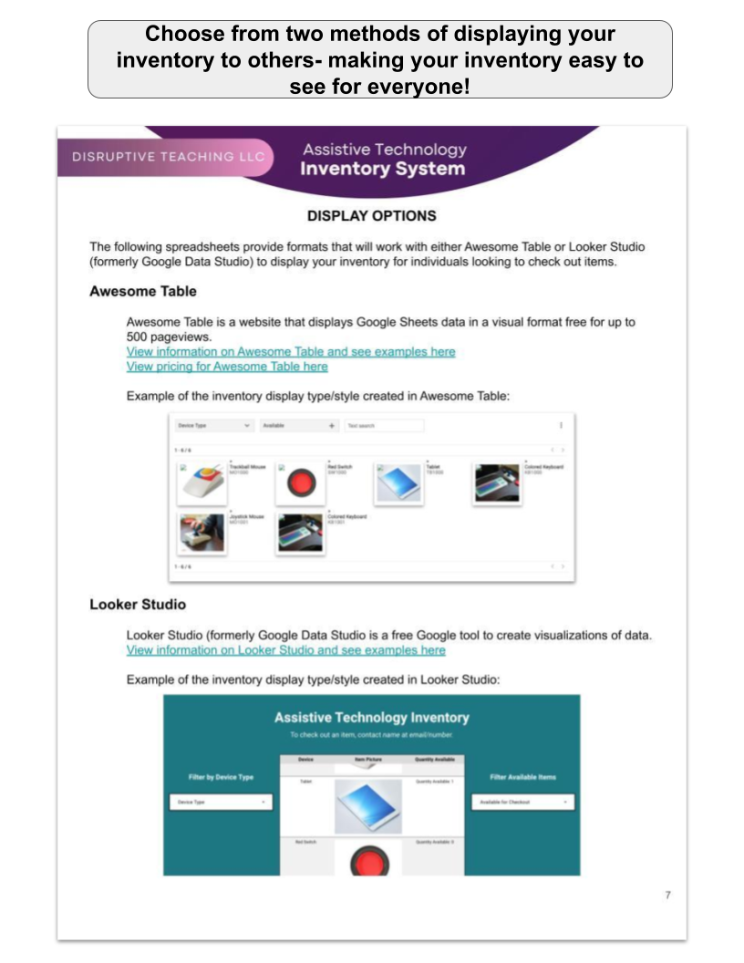 Assistive Technology Inventory System — Innov-AT