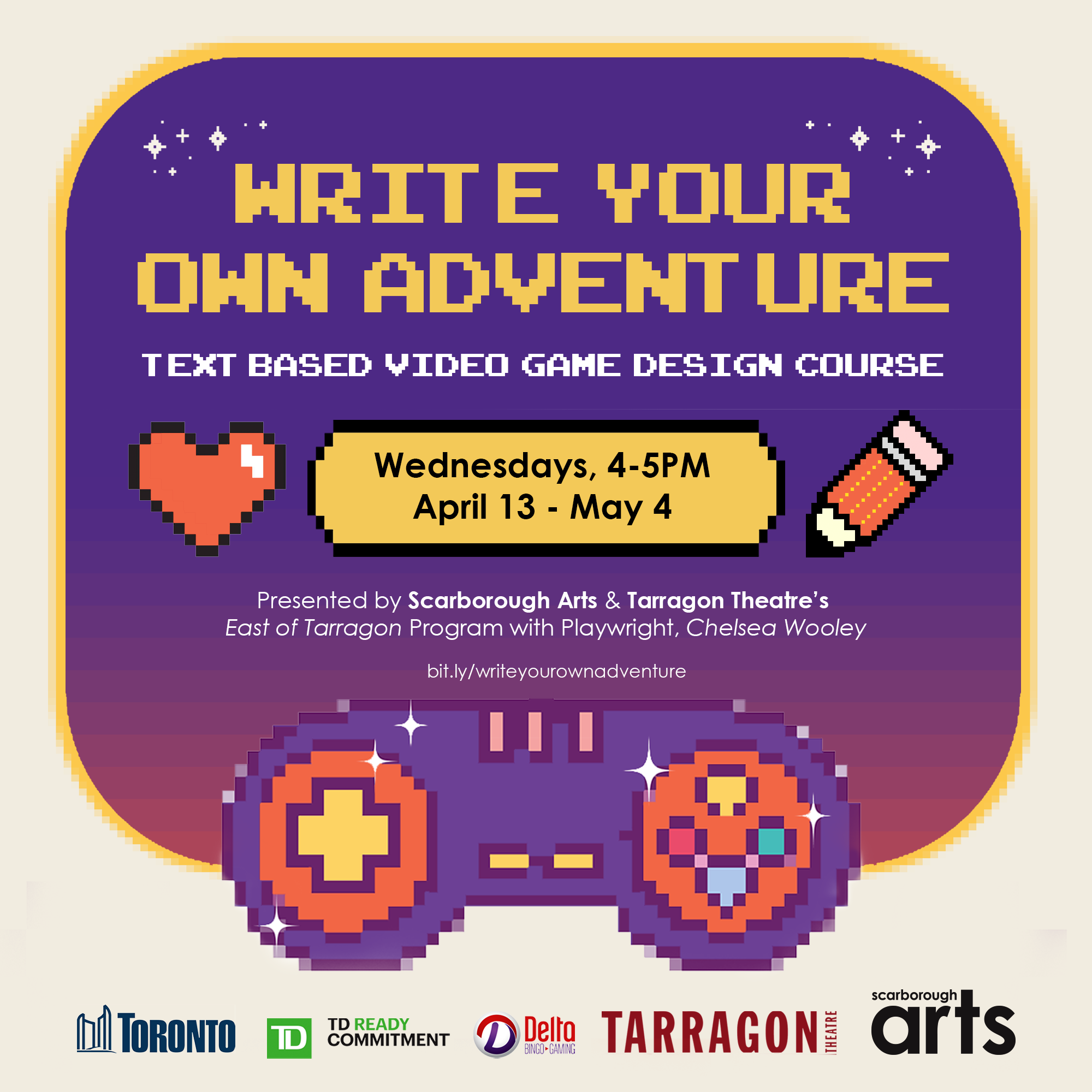 Write Your Own Adventure: Video Game Text-Design Course