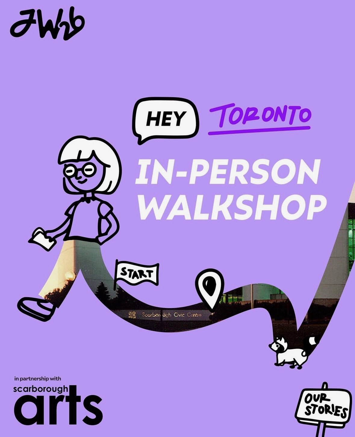 Jane’s Walk at the Scarborough Civic Centre