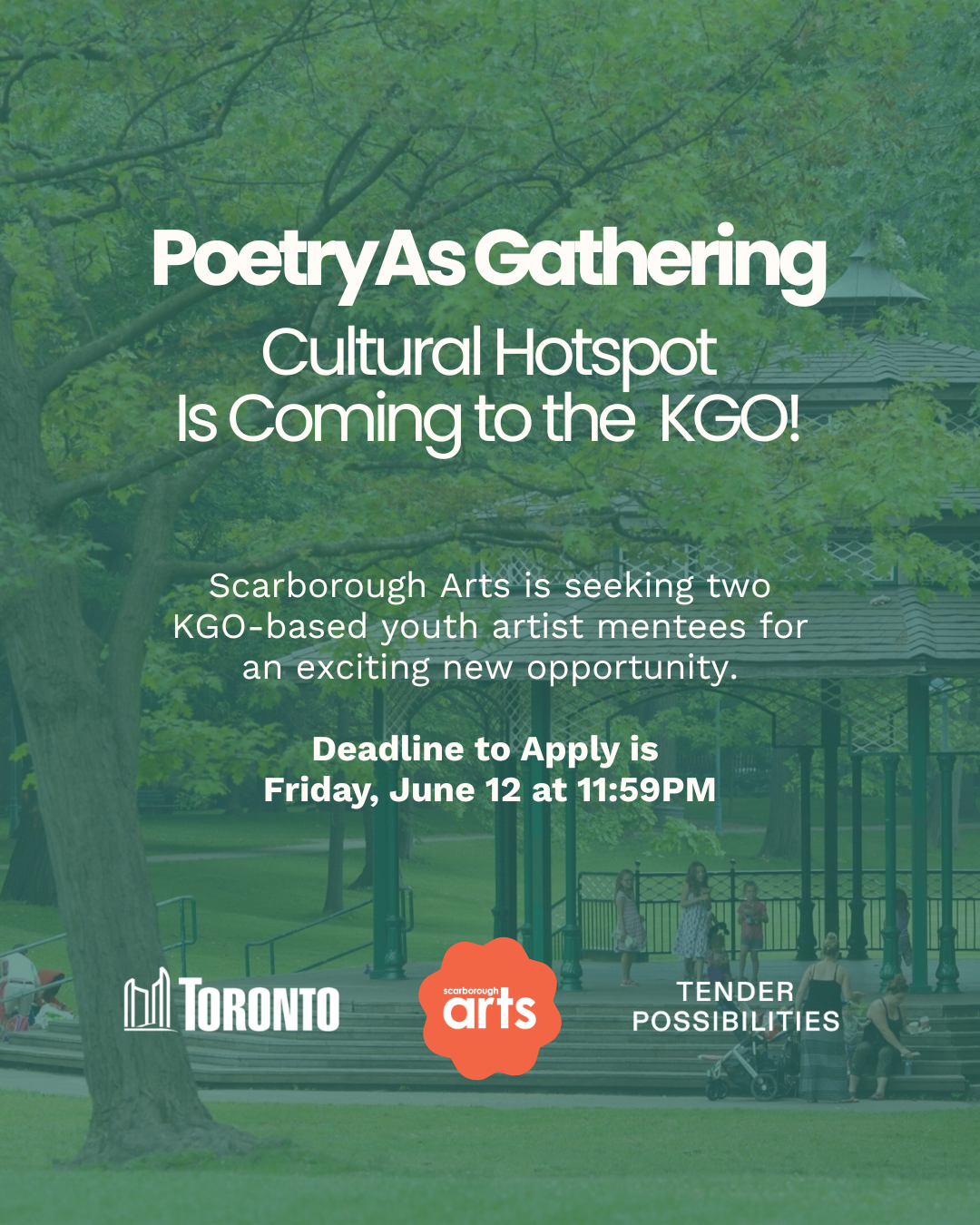 Calling all youth artists in Kingston–Galloway/Orton Park!
