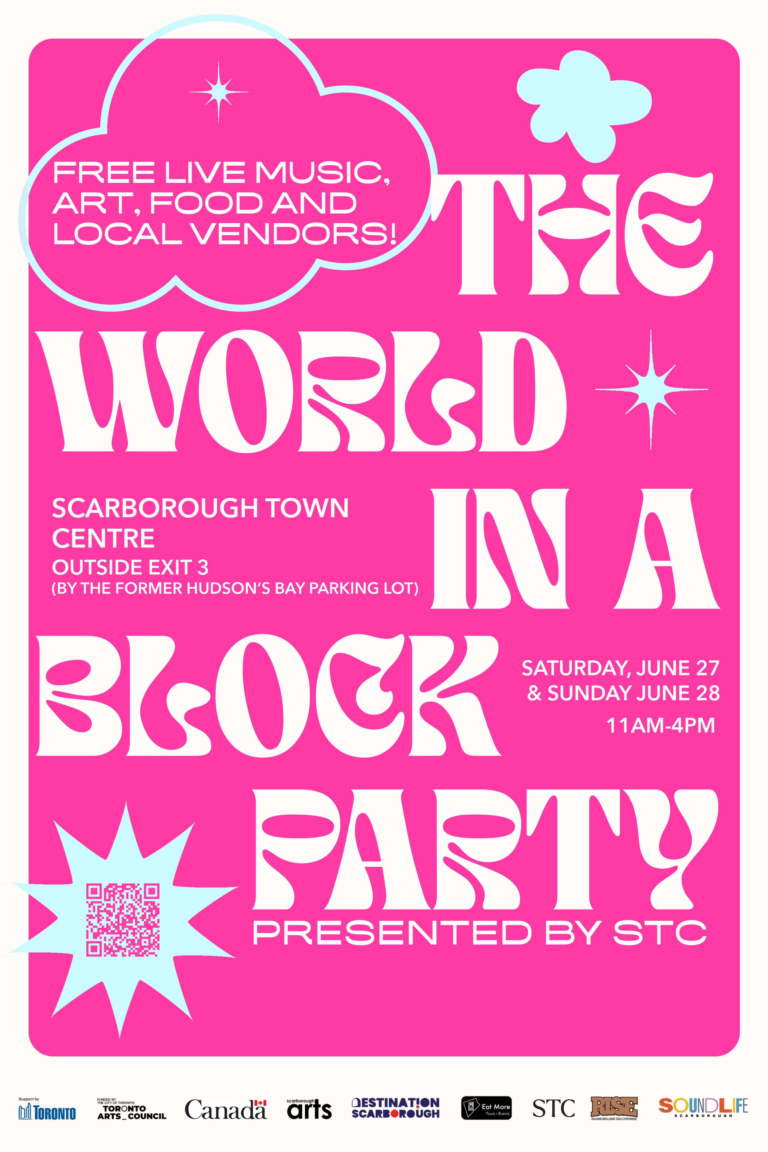 Scarborough Arts Announces The World in a Block Party Weekend Two