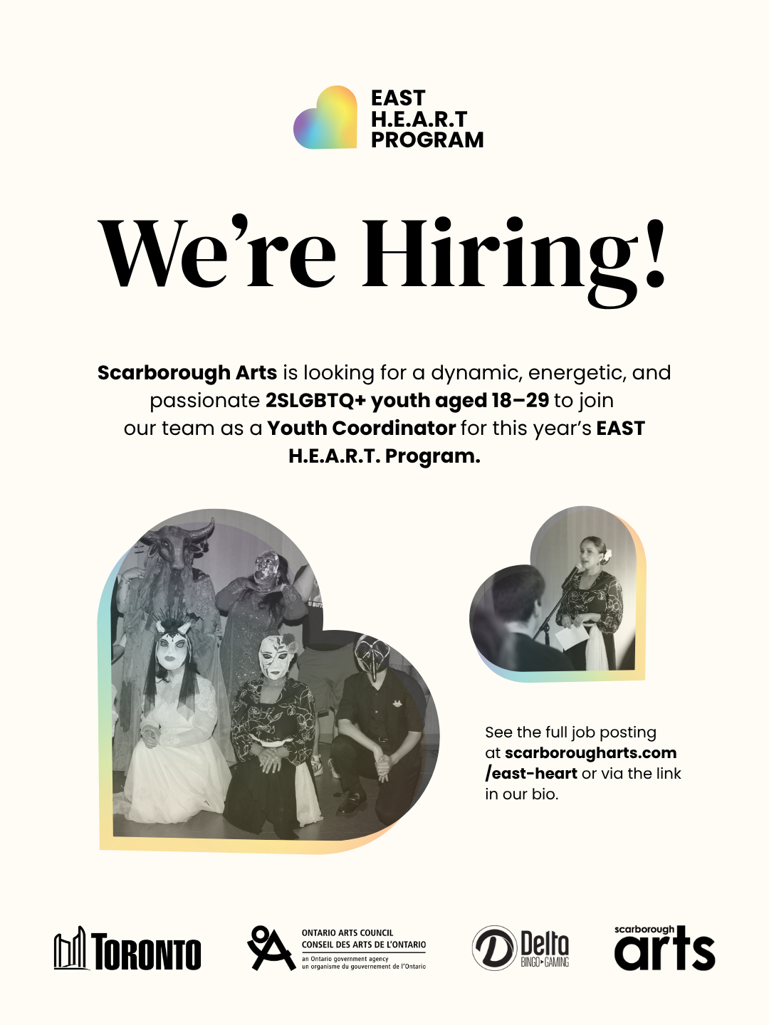 We’re Hiring a Youth Coordinator for This Year’s East H.E.A.R.T. Program
