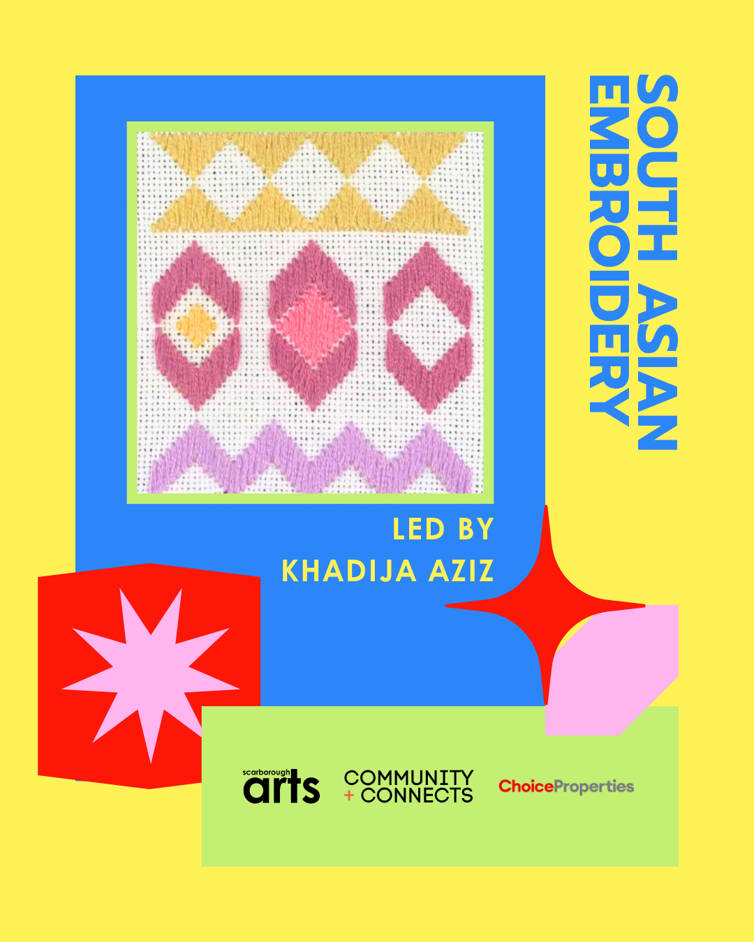 South Asian Embroidery with Khadija Aziz