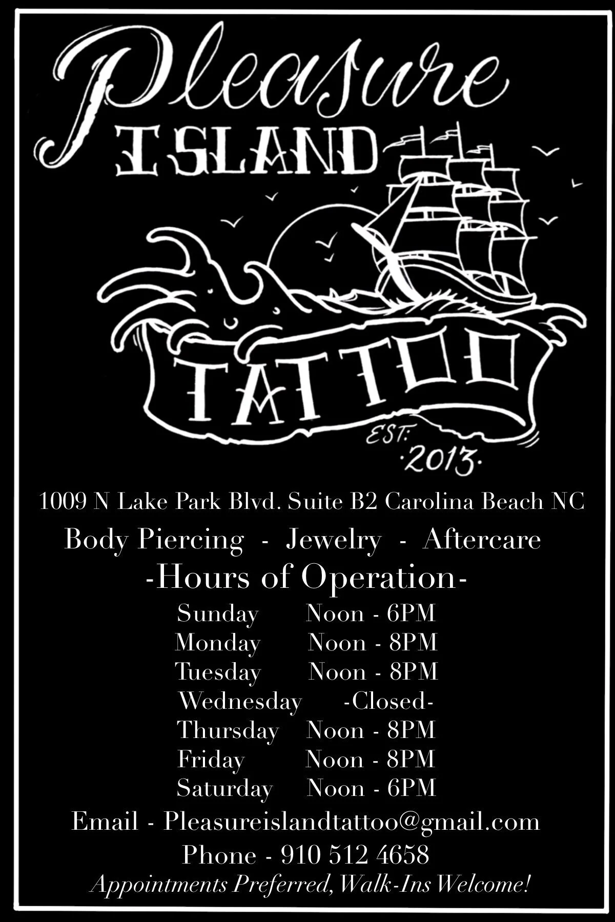 Pleasure Island Tattoo & Body Piercing