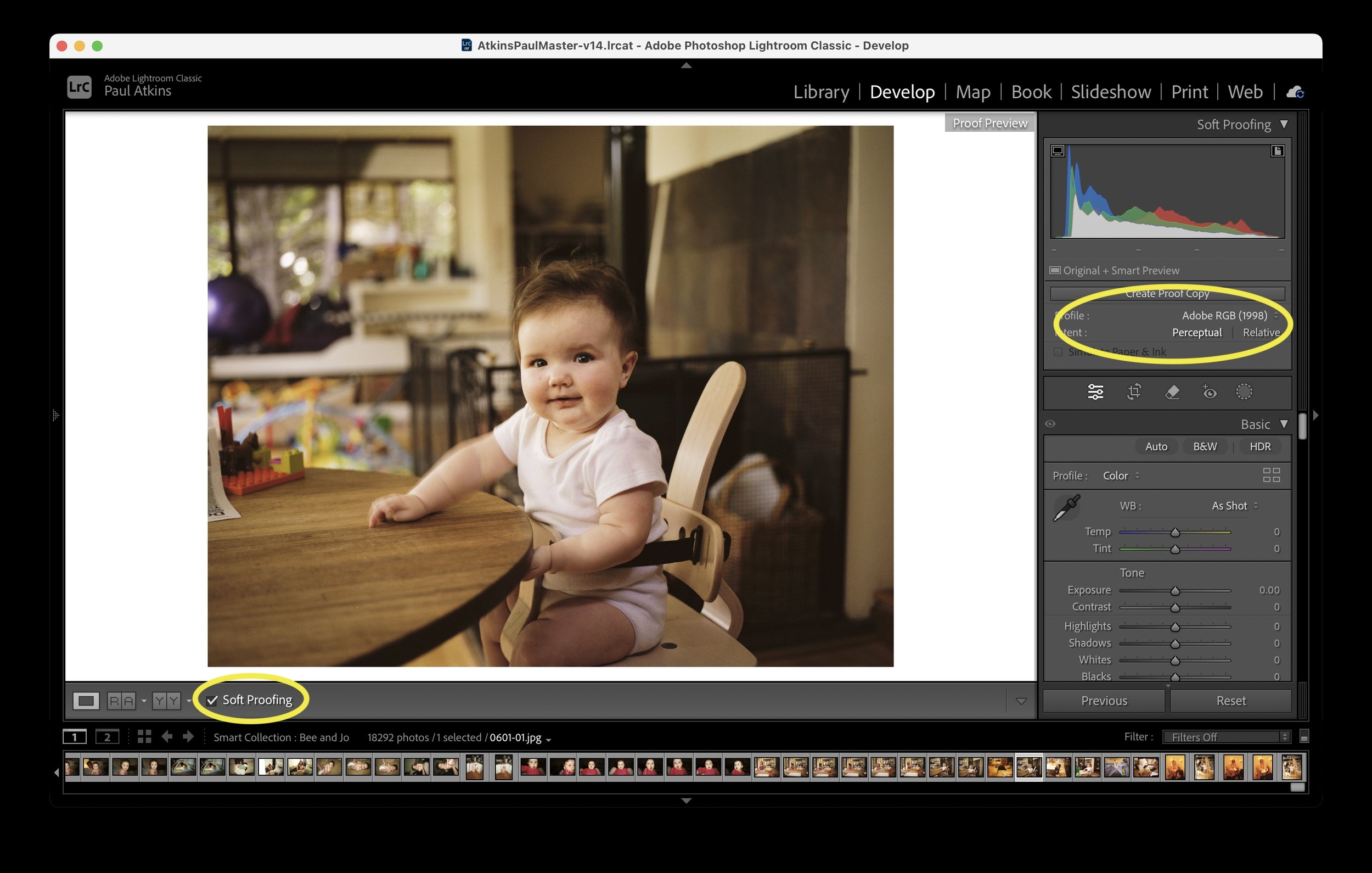 How do I export from Adobe Lightroom Classic for Atkins products