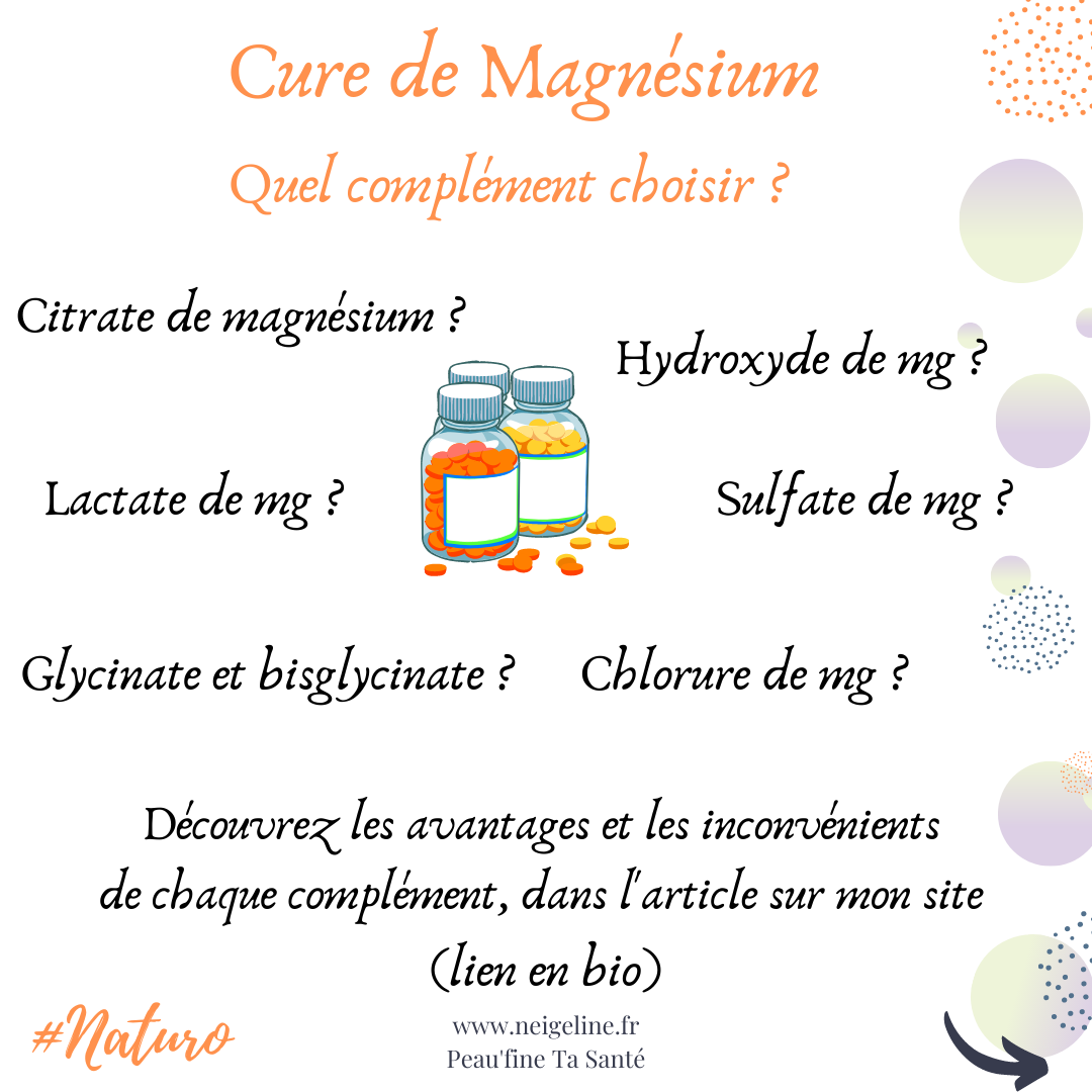 Cure de magnésium : quel complément choisir ? — Massages ...