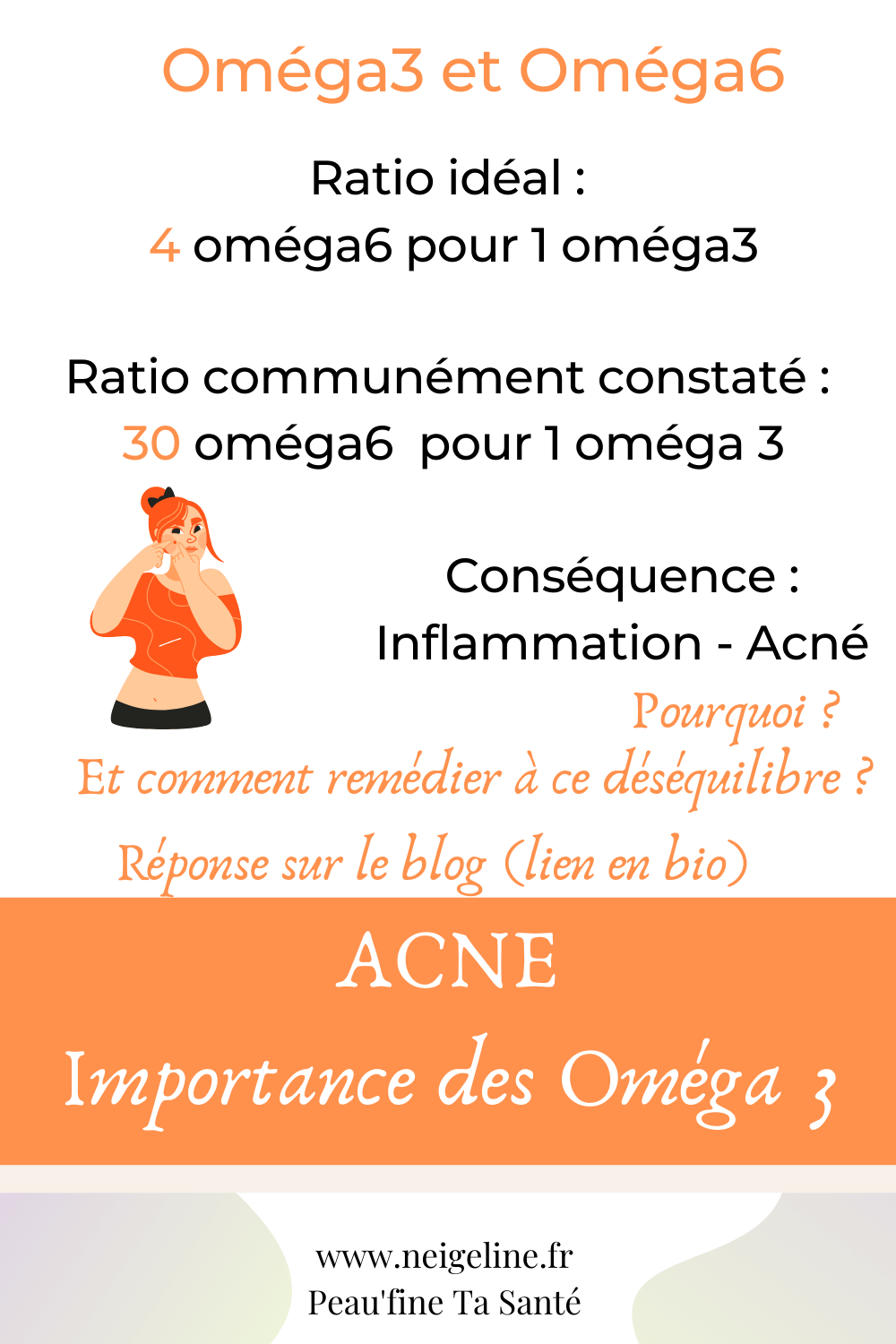 Acné et oméga 3 trouver le bon équilibre antiinflammatoire