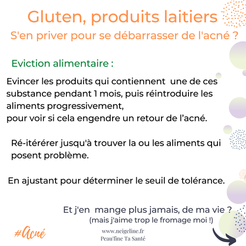 Acné: Faut-Il Se Priver De Gluten, Produits Laitiers … Toute Sa Vie ? —  Naturopathe, Spécialisée Acné