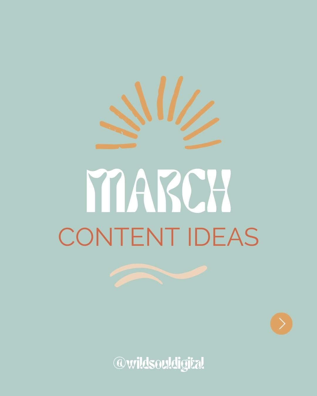 Stuck for ideas💡for your March content?

First save 📌 this post for later and then swipe 👉🏻 for EIGHT post ideas you can easily create today 🎉🙌🏻