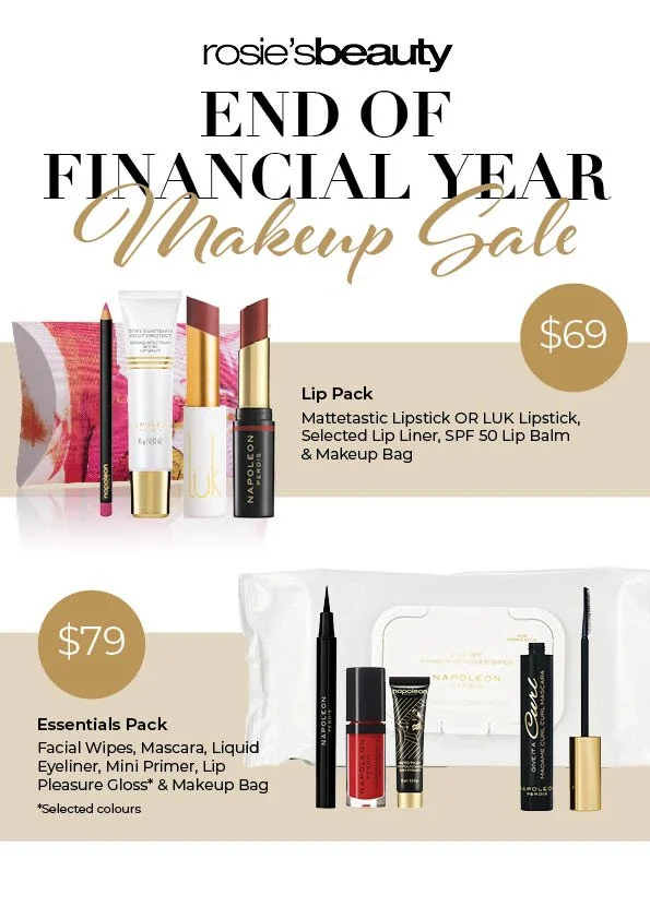 EOFY Makeup lip & skin