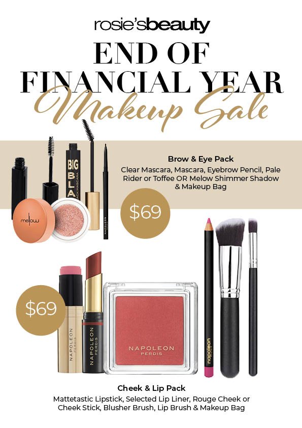 EOFY Makeup sale brows & eye