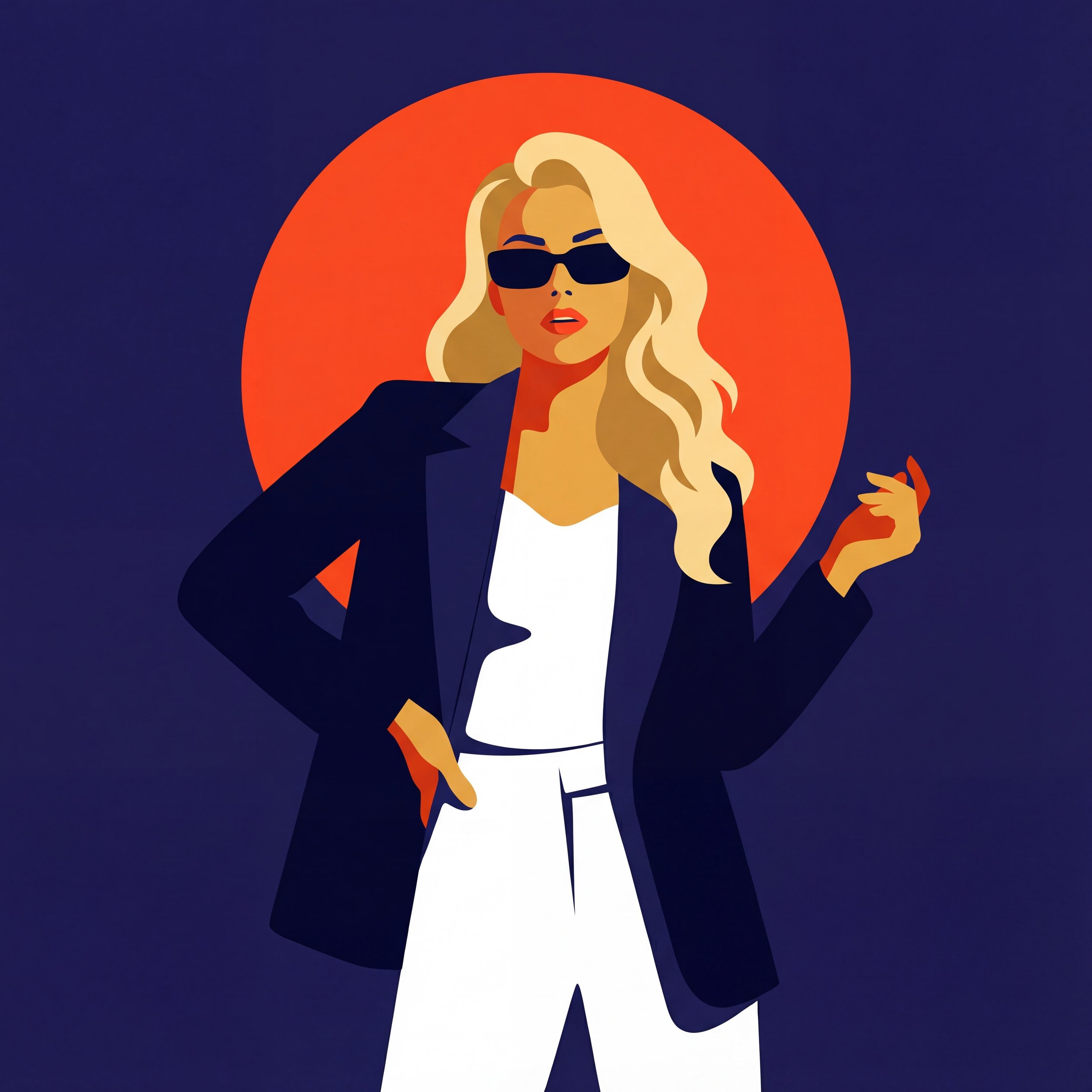 Vector Pop-Art Poster AI Booth — Modern Graphic Illustration Edition