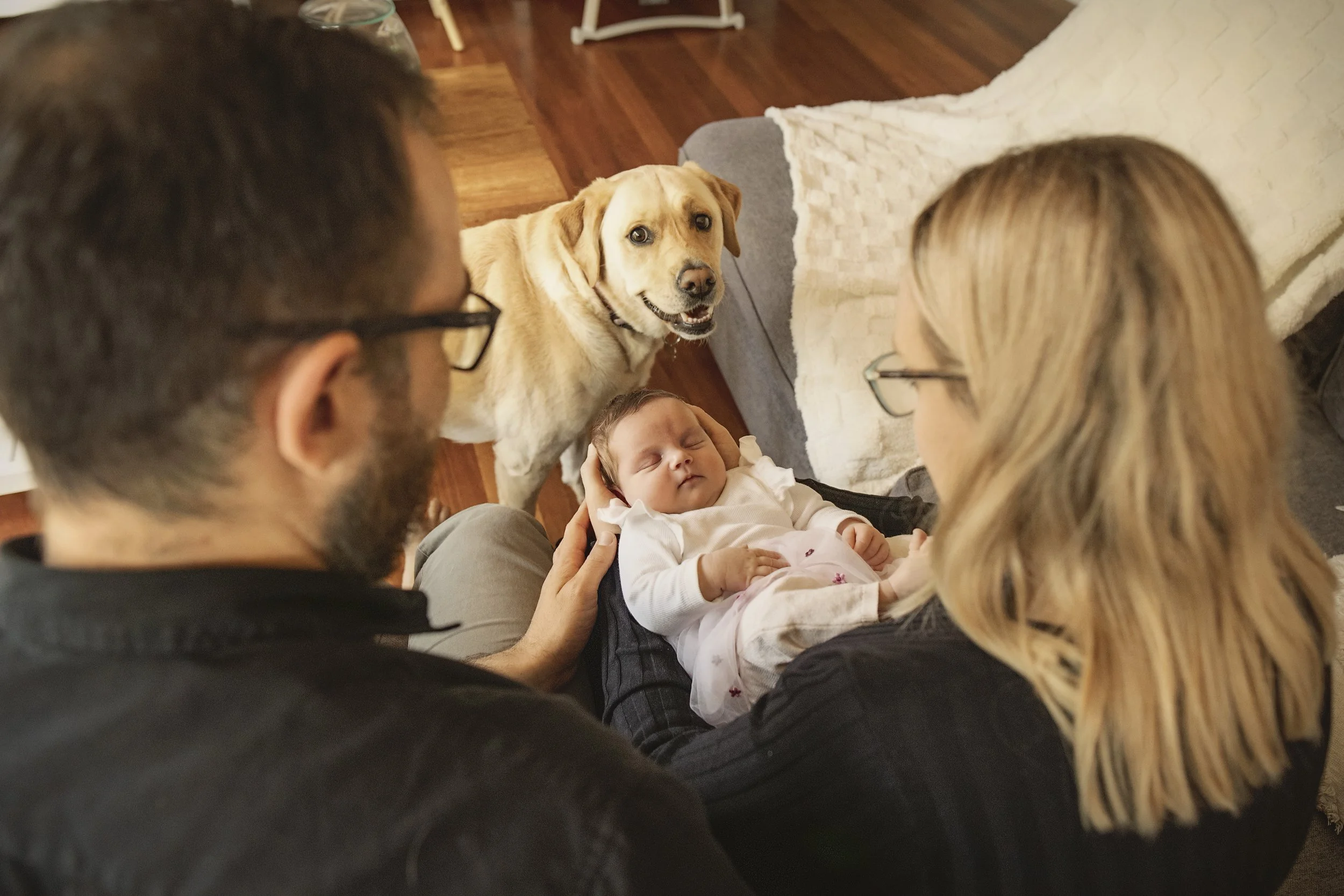Affordable lifestyle newborn photography