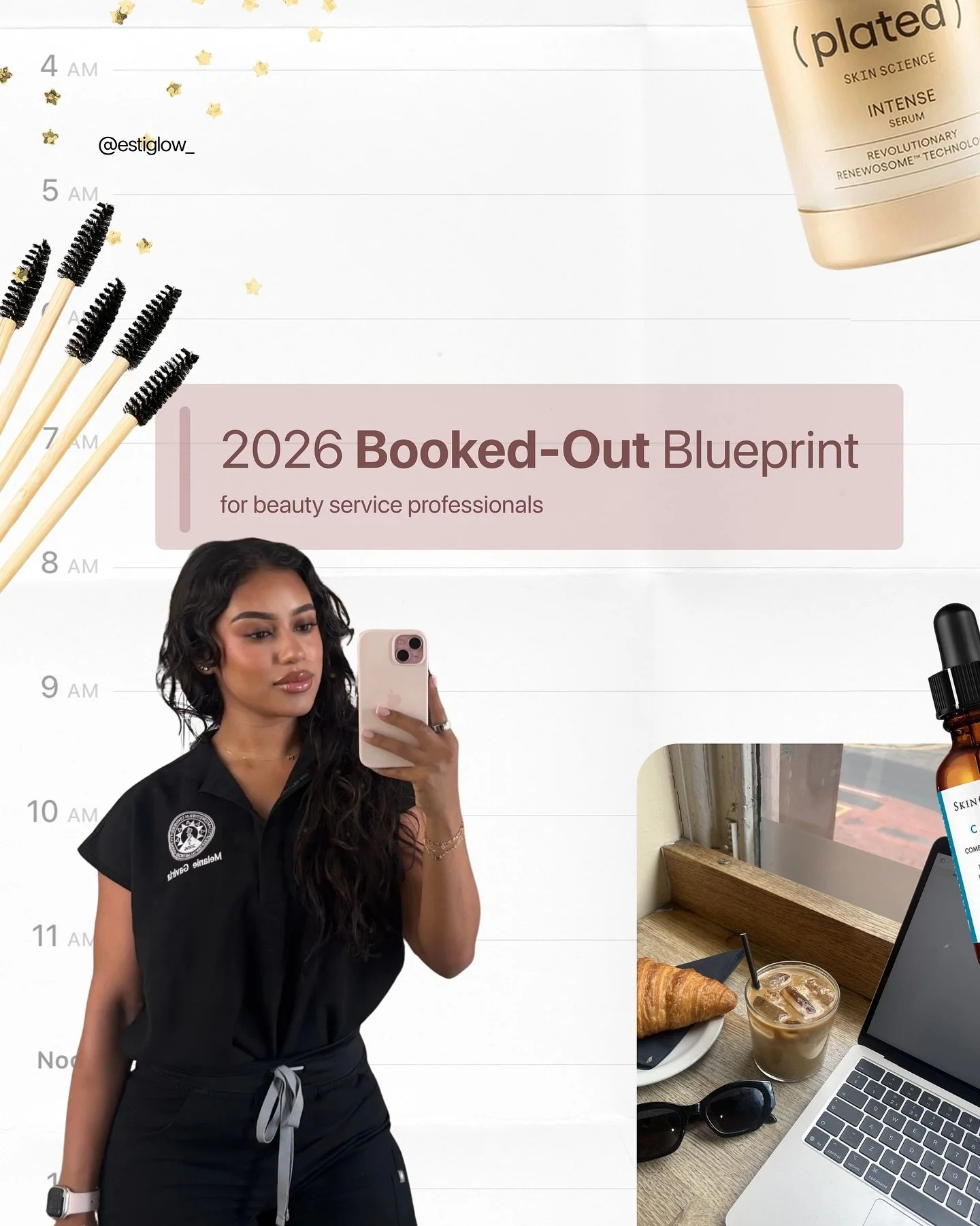 BEAUTY PROS, If you want to be booked-out in 2026, content can&rsquo;t be random anymore 📣

I built Estiglow Studio for solo beauty pros who are doing everything themselves and don&rsquo;t want to guess their way through content month after month. I