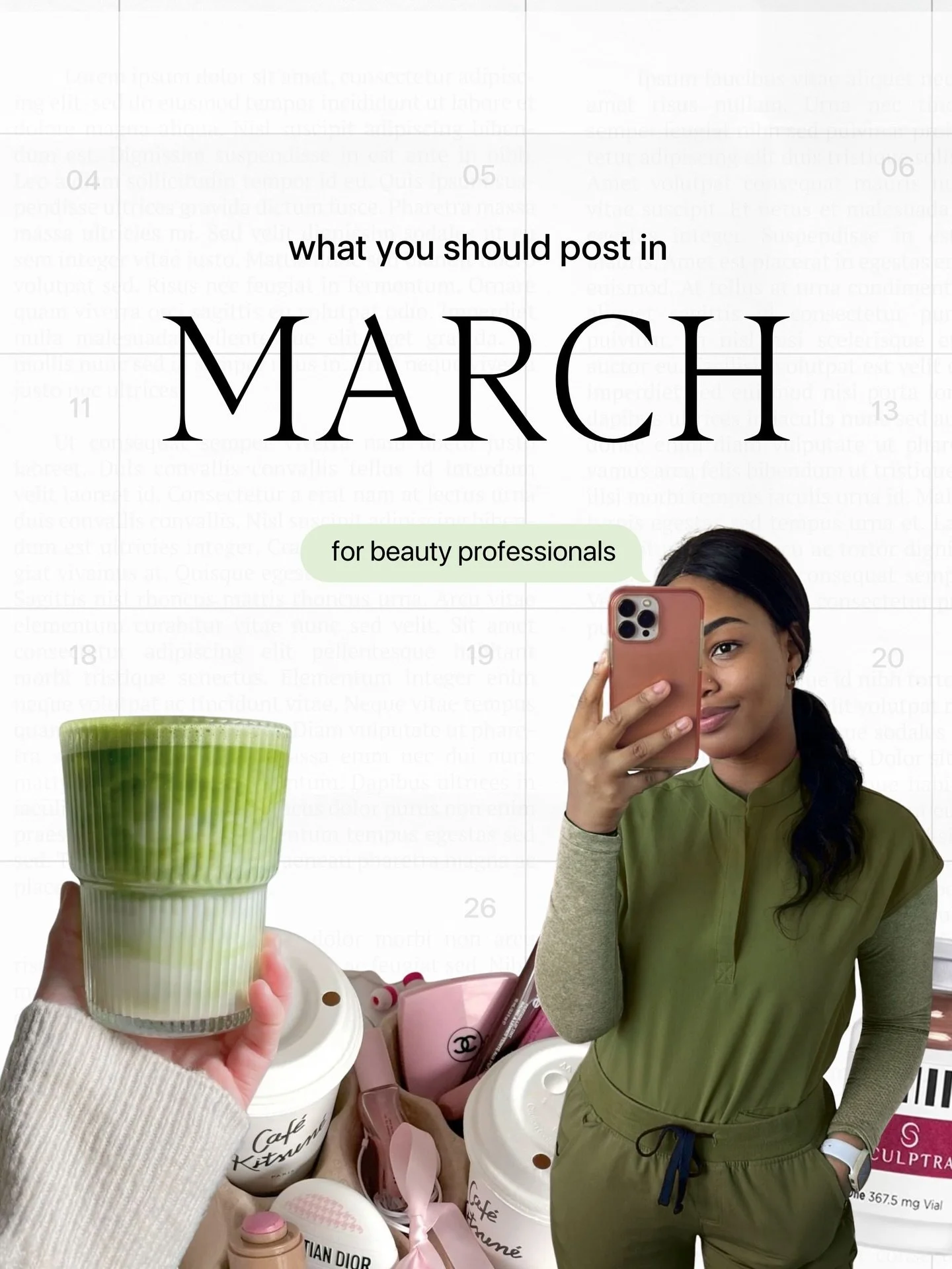 Who's ready for March content? 🫶🍀

Ready to have your content planned out for you? Estheticians, joing Estiglow Studio, 🔗 in bio

#socialmediatips #estheticianmarketing #socialmediamarketing #estheticianstudent