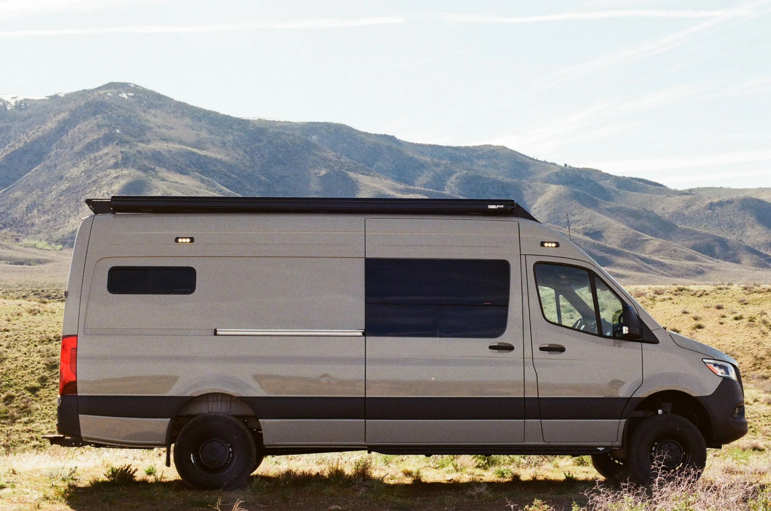 Sprinter 170 Camper Van Side Profile in the Nevada Desert.jpg