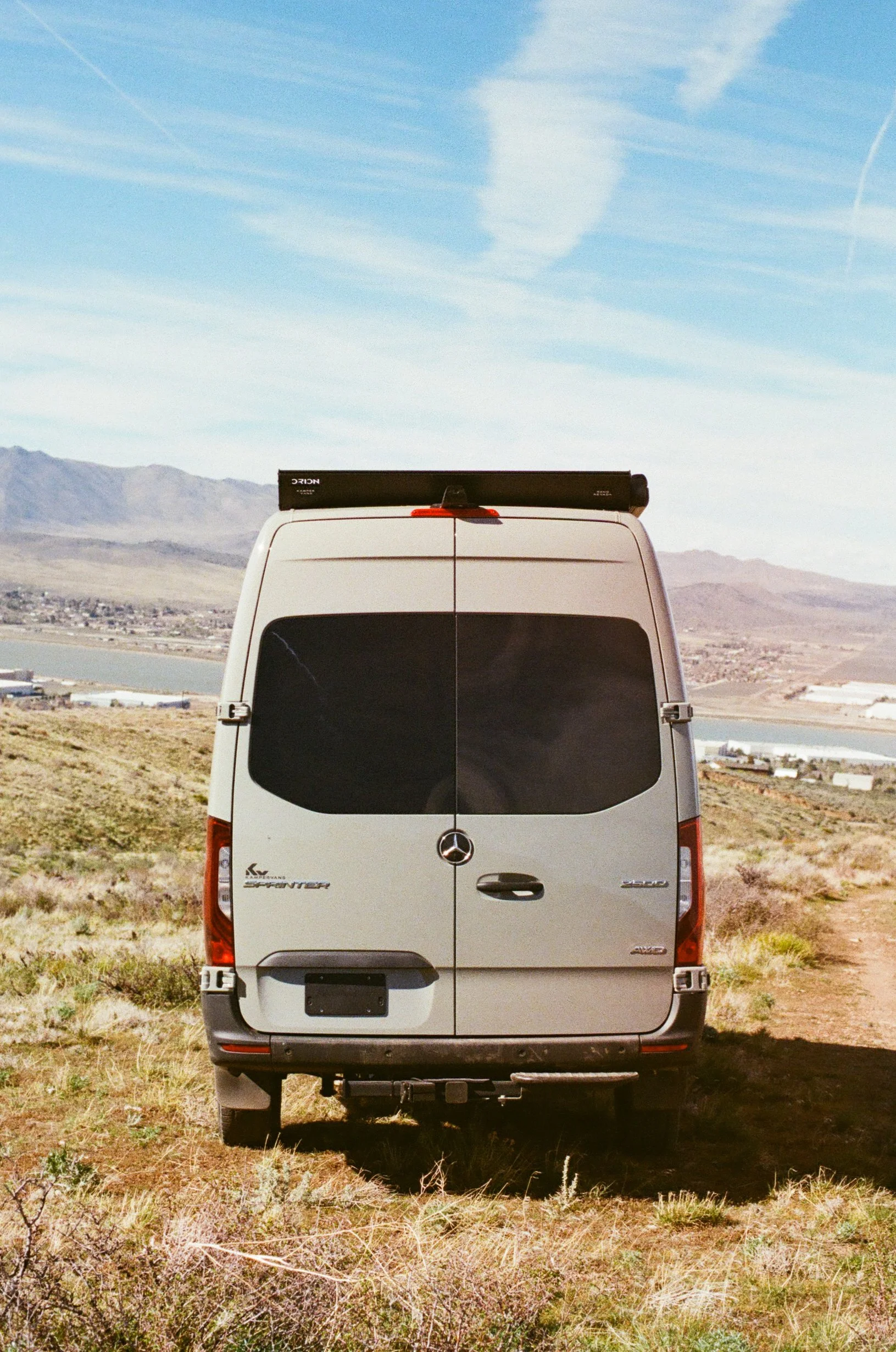 Sprinter 170 Camper Van Roof Rack in the Desert.jpg