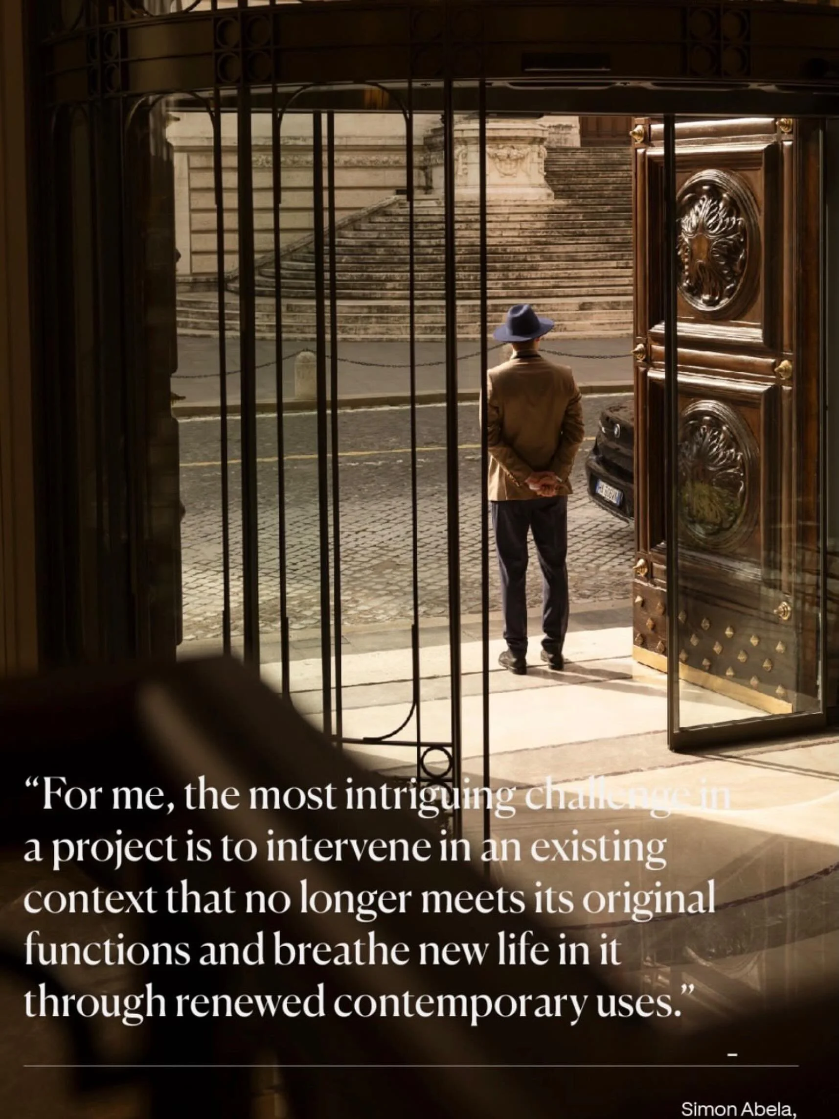 Thank you @domusweb for the great feature on @corinthiarome&hellip;