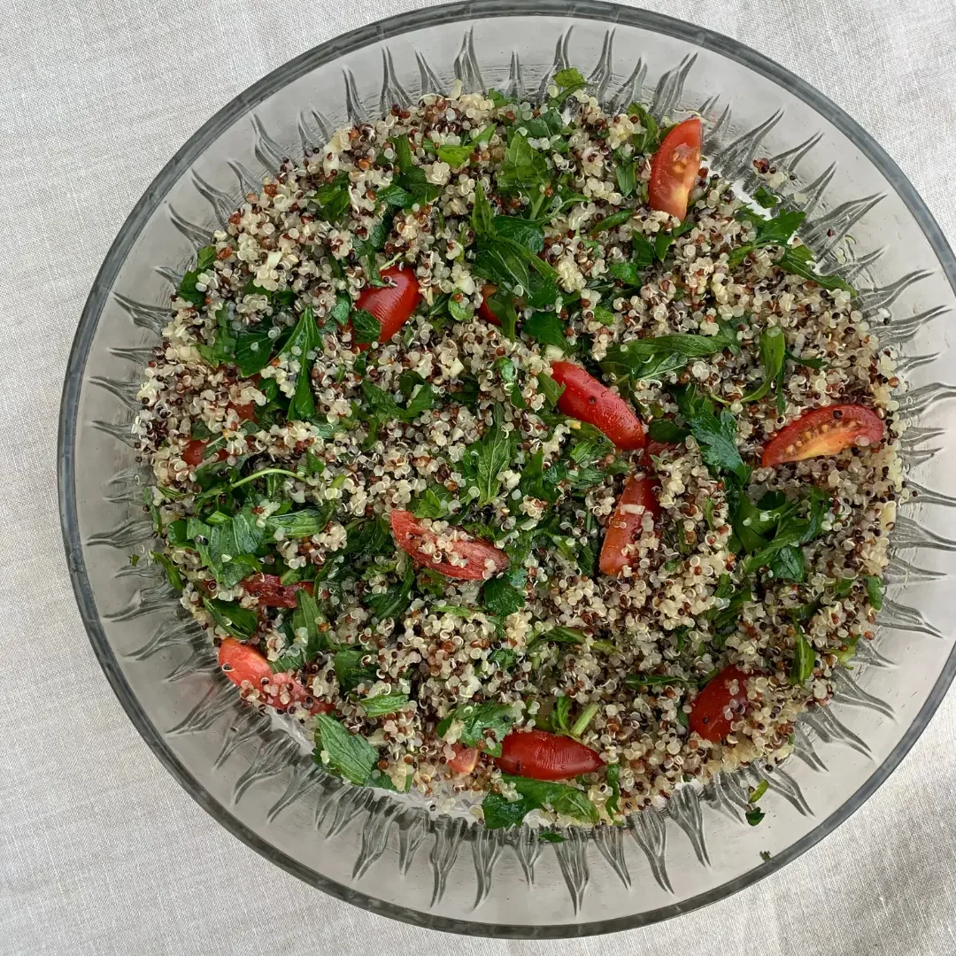 Protein Rich Quinoa&nbsp;Tabouleh&nbsp;