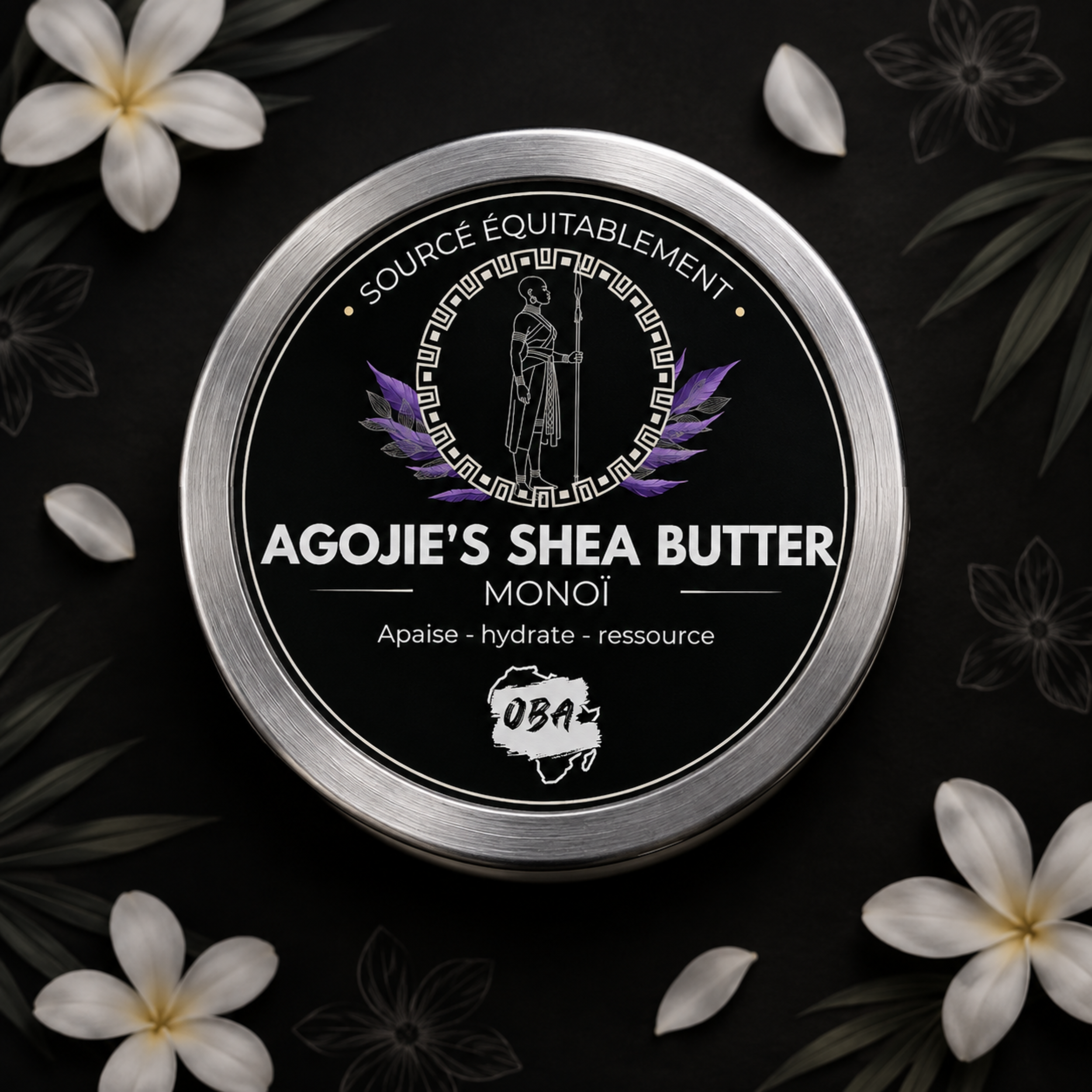 AGOJIE'S MOUSSE DE KARITE PARFUMEE  du DAHOMEY - Corps et Cheveux