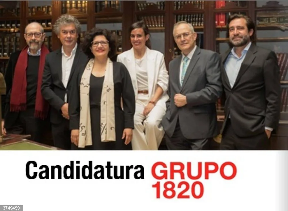 La candidatura 'Grupo 1820' gana las elecciones del Ateneo de Madrid