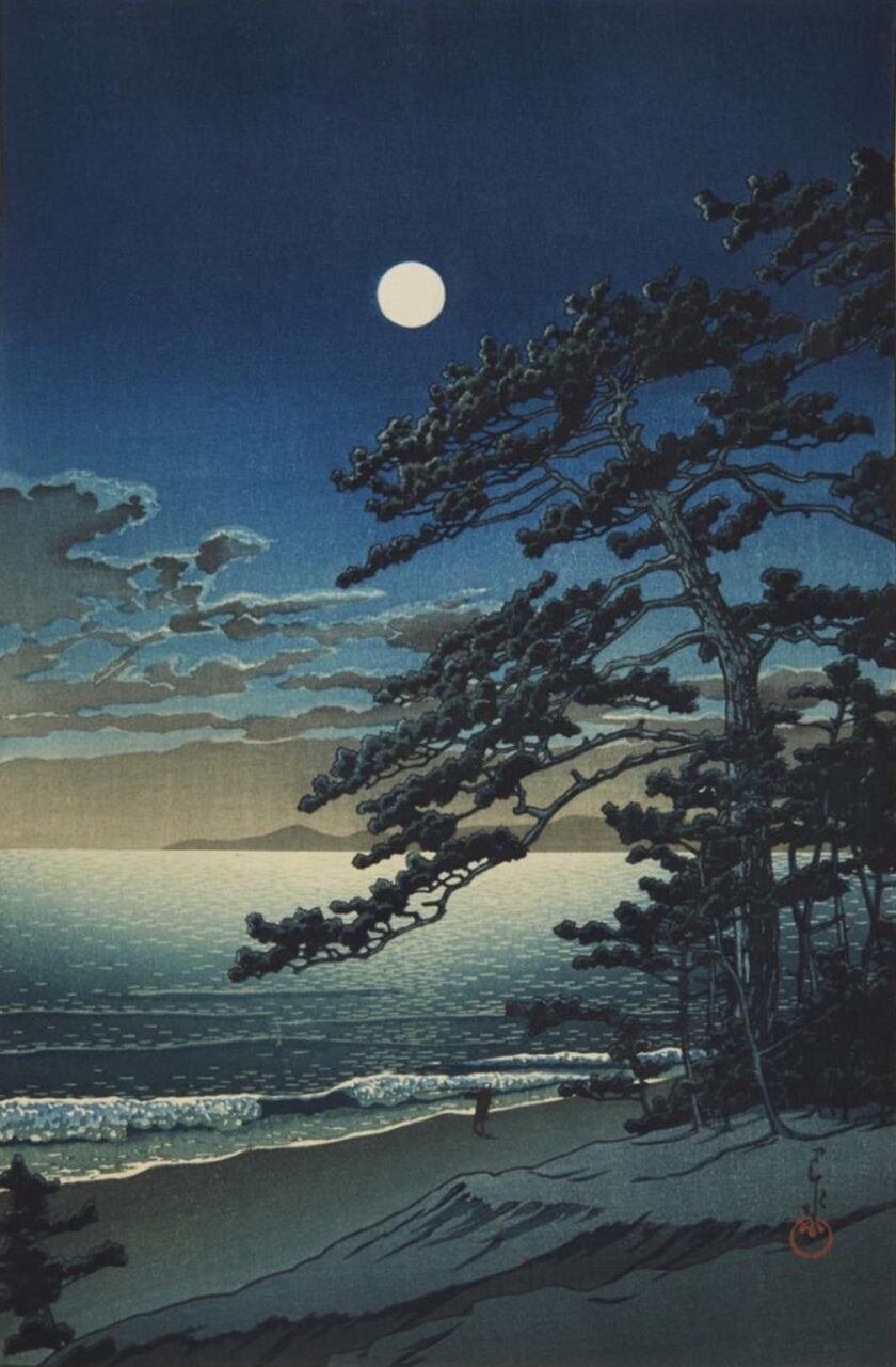 Hasui-Kawase-Spring-Moon-Ninomiya-Beach-Shin-Hanga-Japanese-Woodblock-Print.jpg