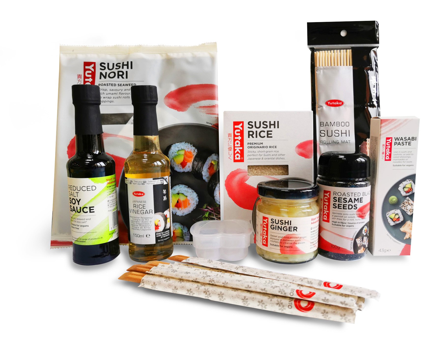 Kit complet sushi maki 4 personnes - Oishiya
