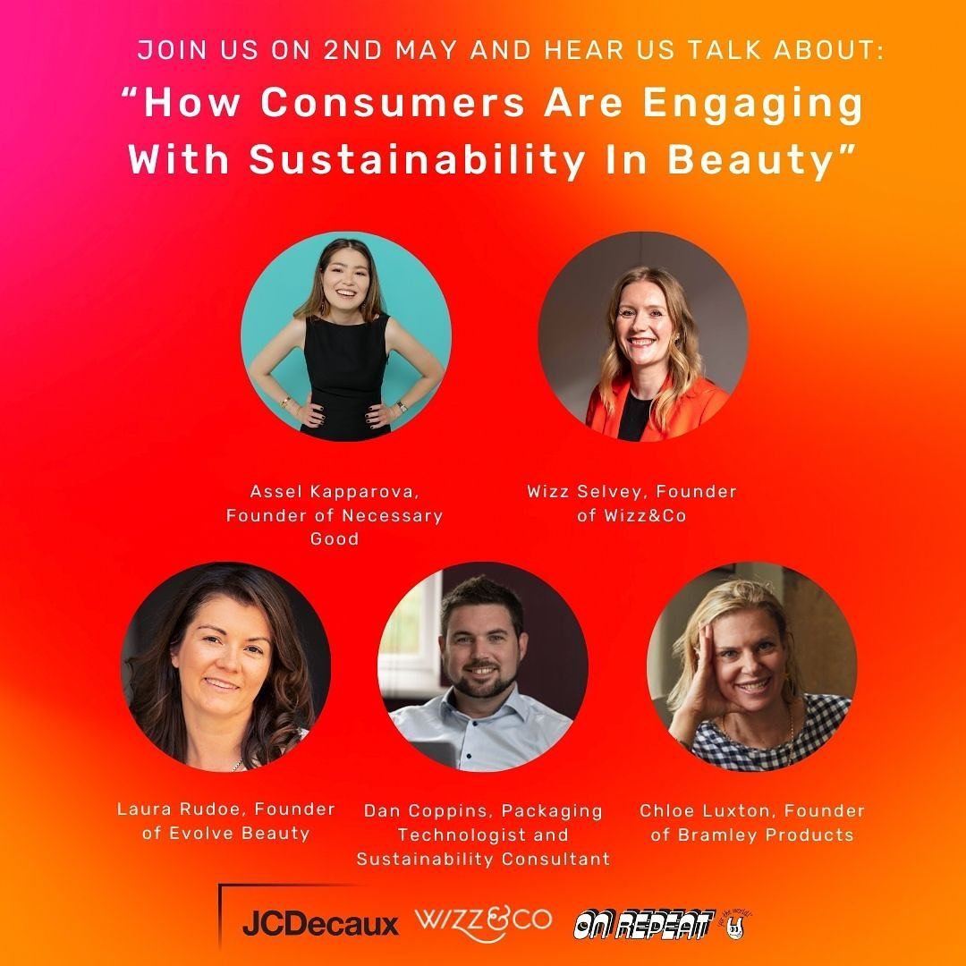 EARTH DAY GIVEAWAY
 
For Earth Day, we&rsquo;re offering a free ticket to Wizz Selvey&rsquo;s Sustainability Panel Talk and Networking Event.

We&rsquo;ve only got one free ticket available - worth &pound;90!
If you&rsquo;re a UK beauty brand interes