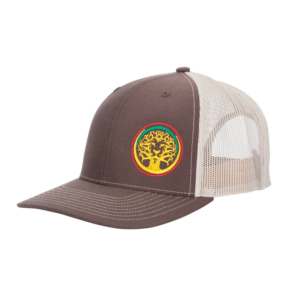 Baseball Hat Brown Pinstripe — Wooden Roots