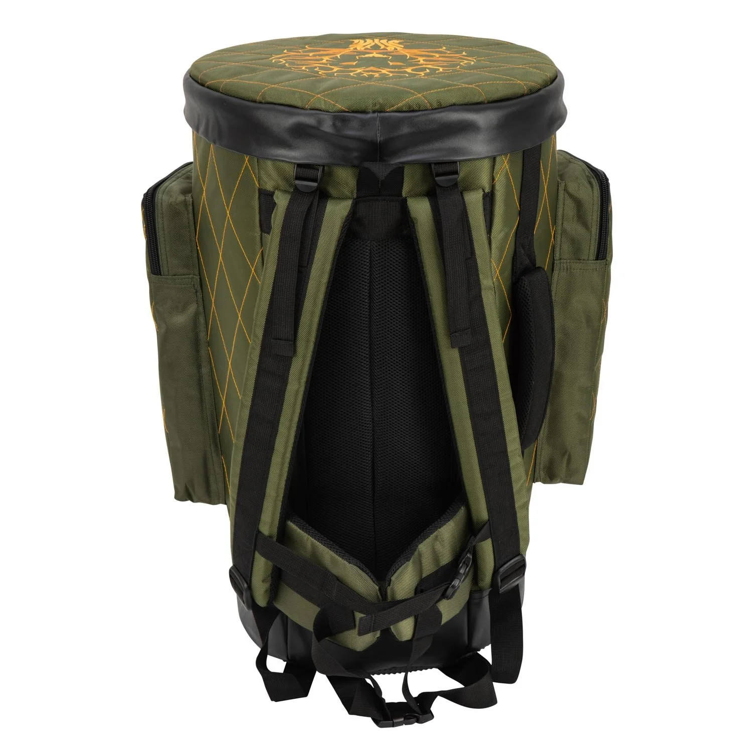 Wooden Roots Deluxe Djembe Bag /Professional flight case in red, gold