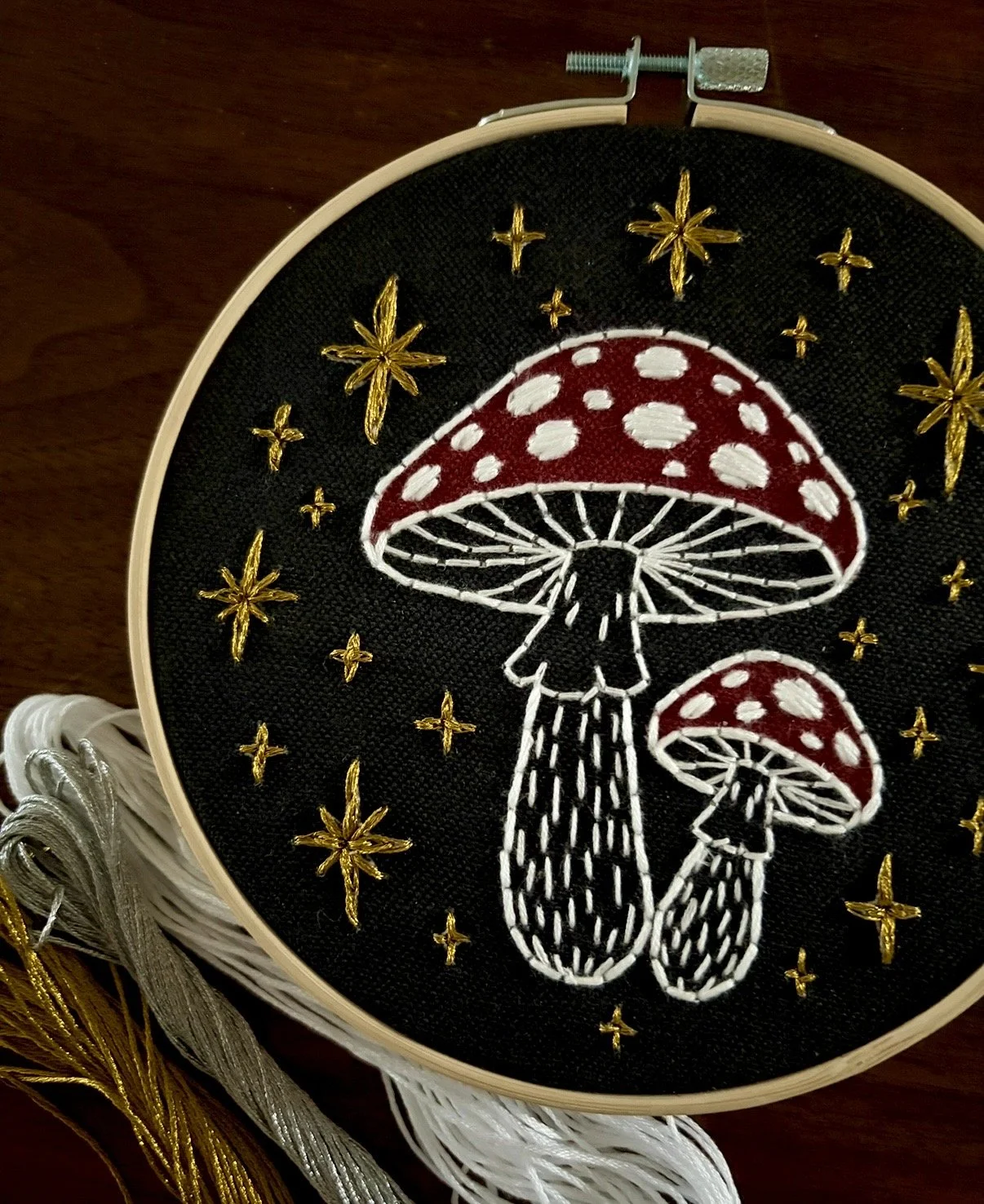 Woodland Mushroom Embroidery Bundle