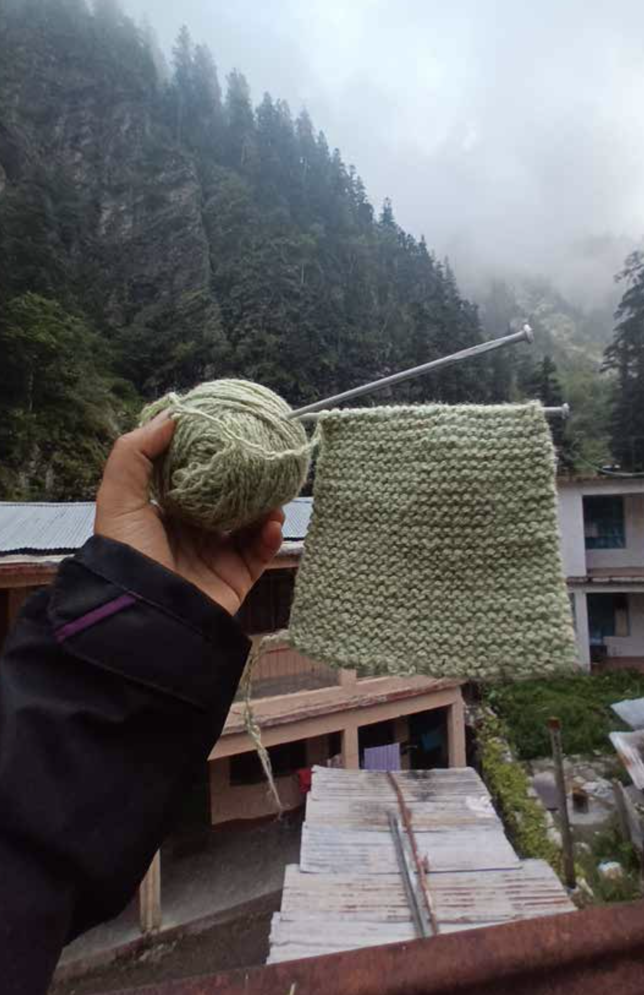 Knitting as an Arform