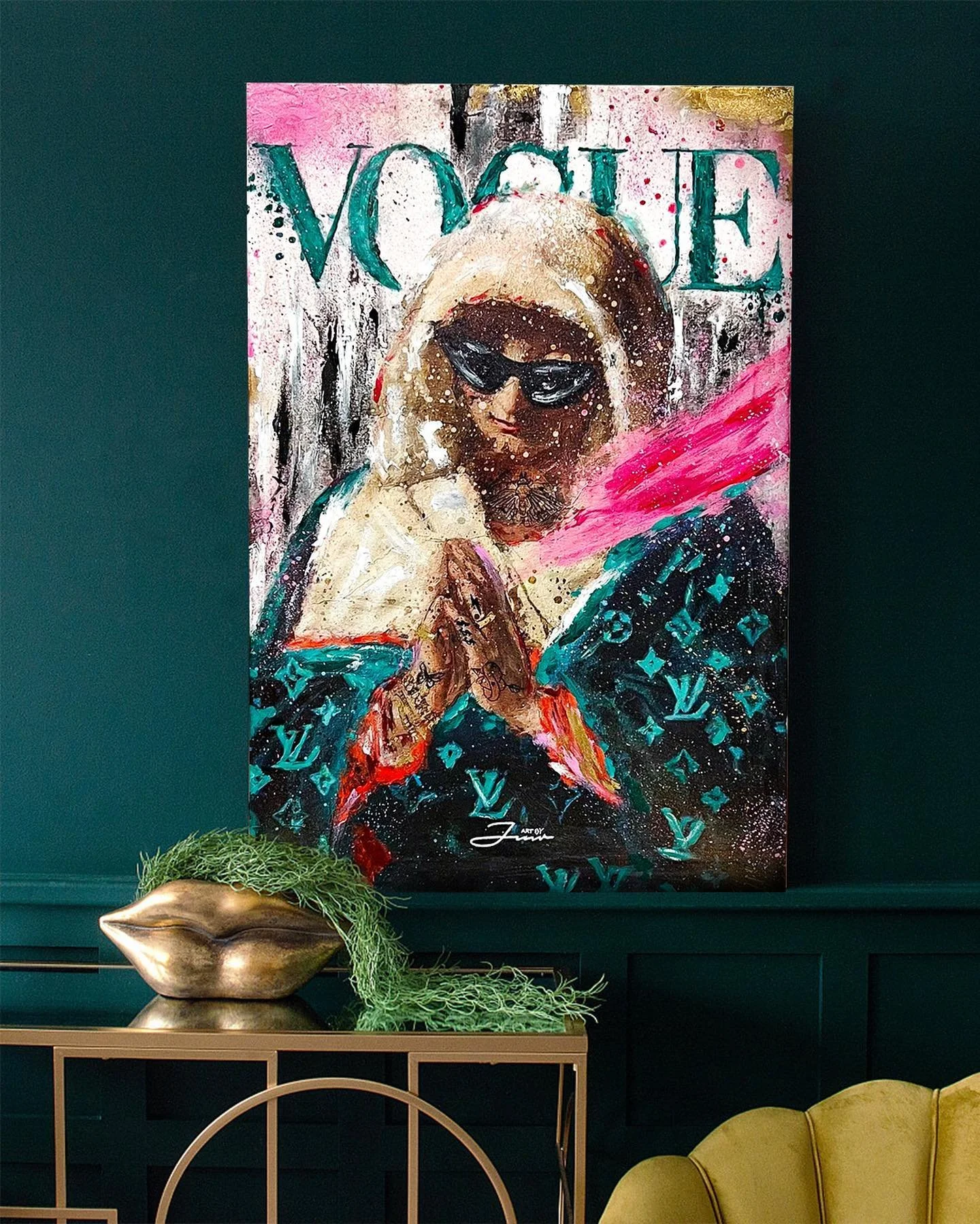 Vogue Edition - V Mary 🎨🖼

My modern spin on classics, this piece is now available for sale size 60x90cm 📏

For more artwork follow my page @art.byjmr 🎨