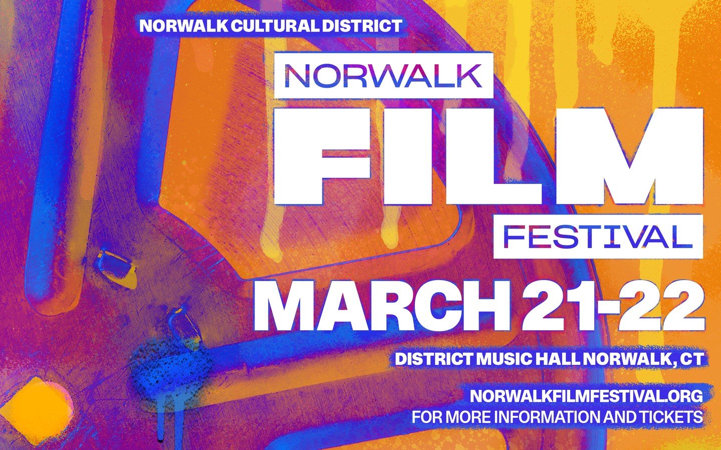We're thrilled to be returning to the @districtmusichall for another year as our main screening venue for the Norwalk Film Festical. The 6th Annual festival will be at the theater on March 21 &amp; 22, 2026. 

The theater first opened in 1915 and has