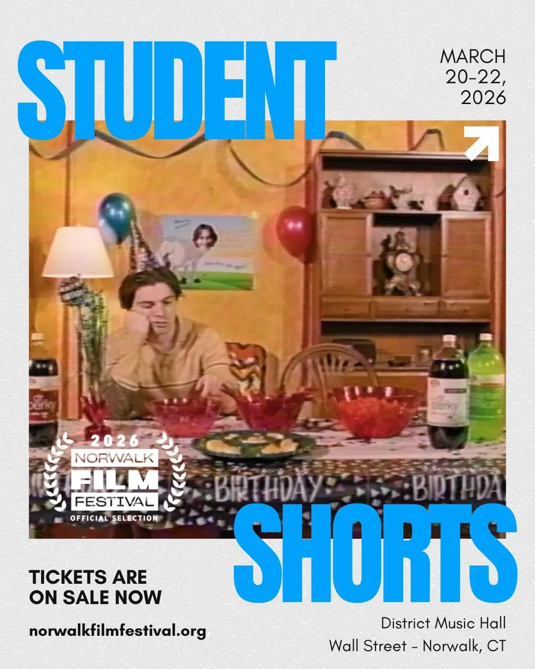 Don&rsquo;t let the word &ldquo;student&rdquo; fool you. 🎓

Filmmakers early in their careers who already have something real to say &mdash; and the craft to say it. The Student Shorts block at the #NorwalkFilmFestival has always been one of the mos
