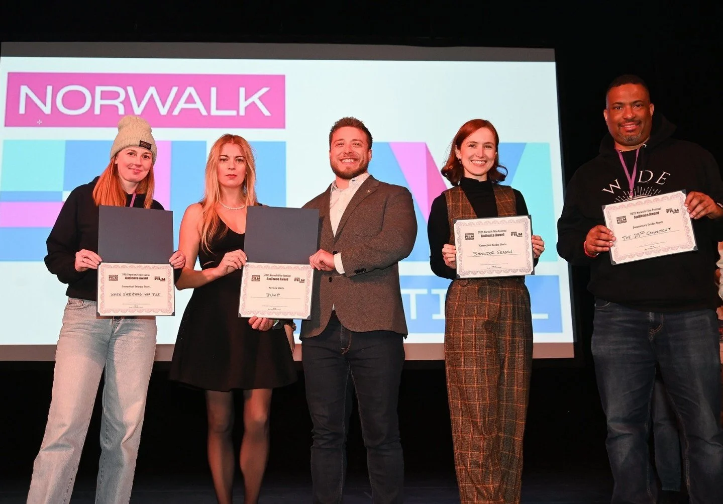 Give credit where it's due 🏆

At the close of the 6th Annual #NorwalkFilmFestival on Sunday, March 22, we'll be handing out our Audience Awards &mdash; chosen by the people in the room.

If you want a say in who takes home the recognition, you've go