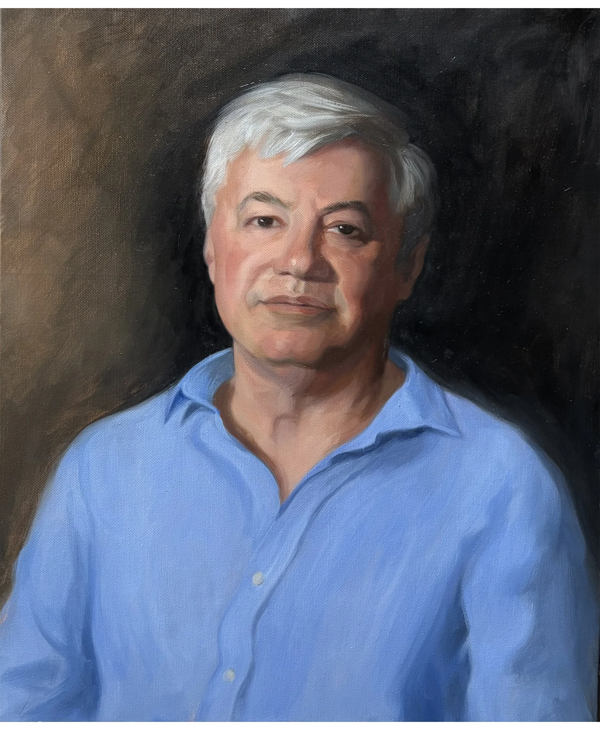 Portrait of James, Oil on Linen, 50cm x 60cm, 2025