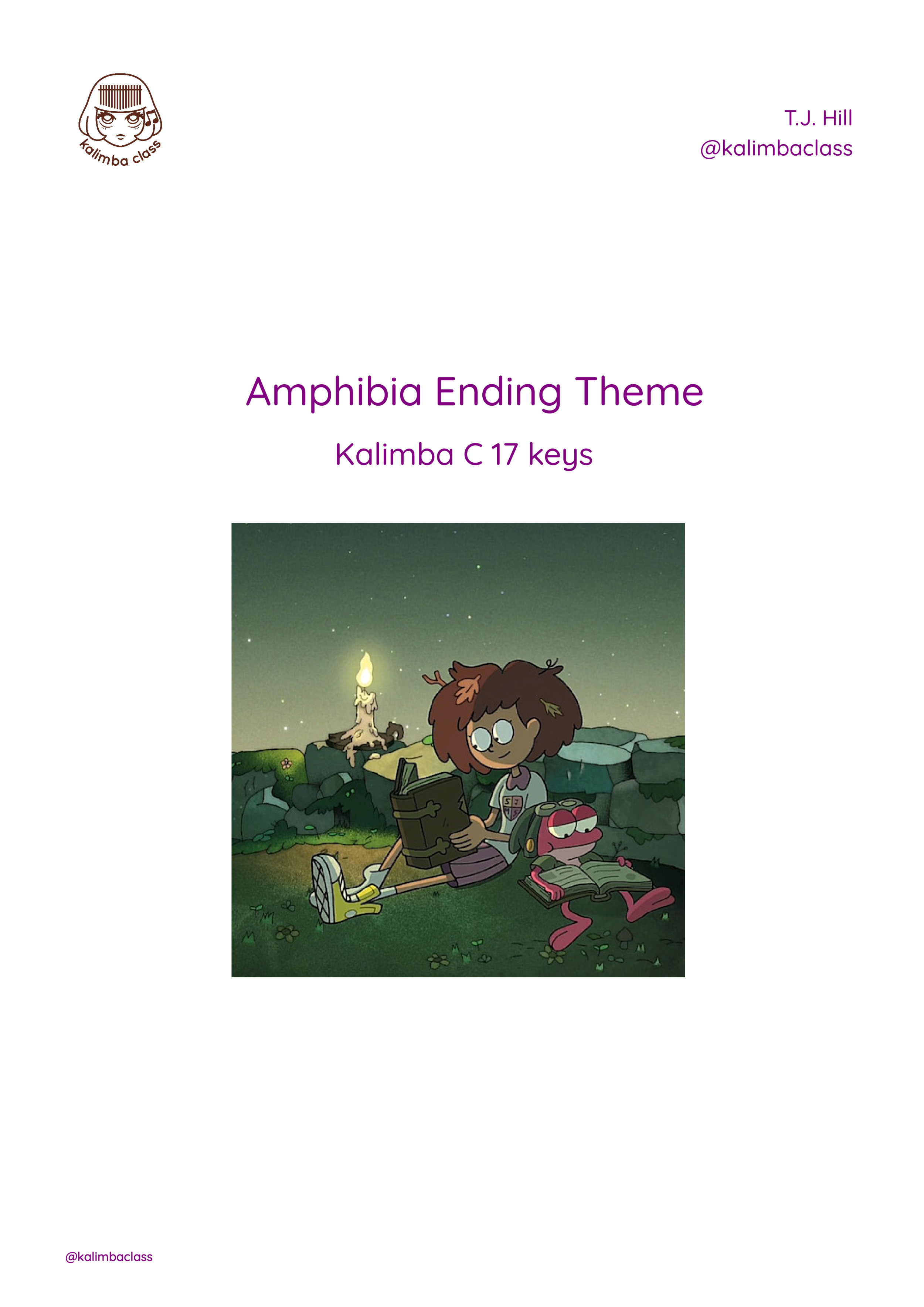 Amphibia Ending Theme - T.J. Hill