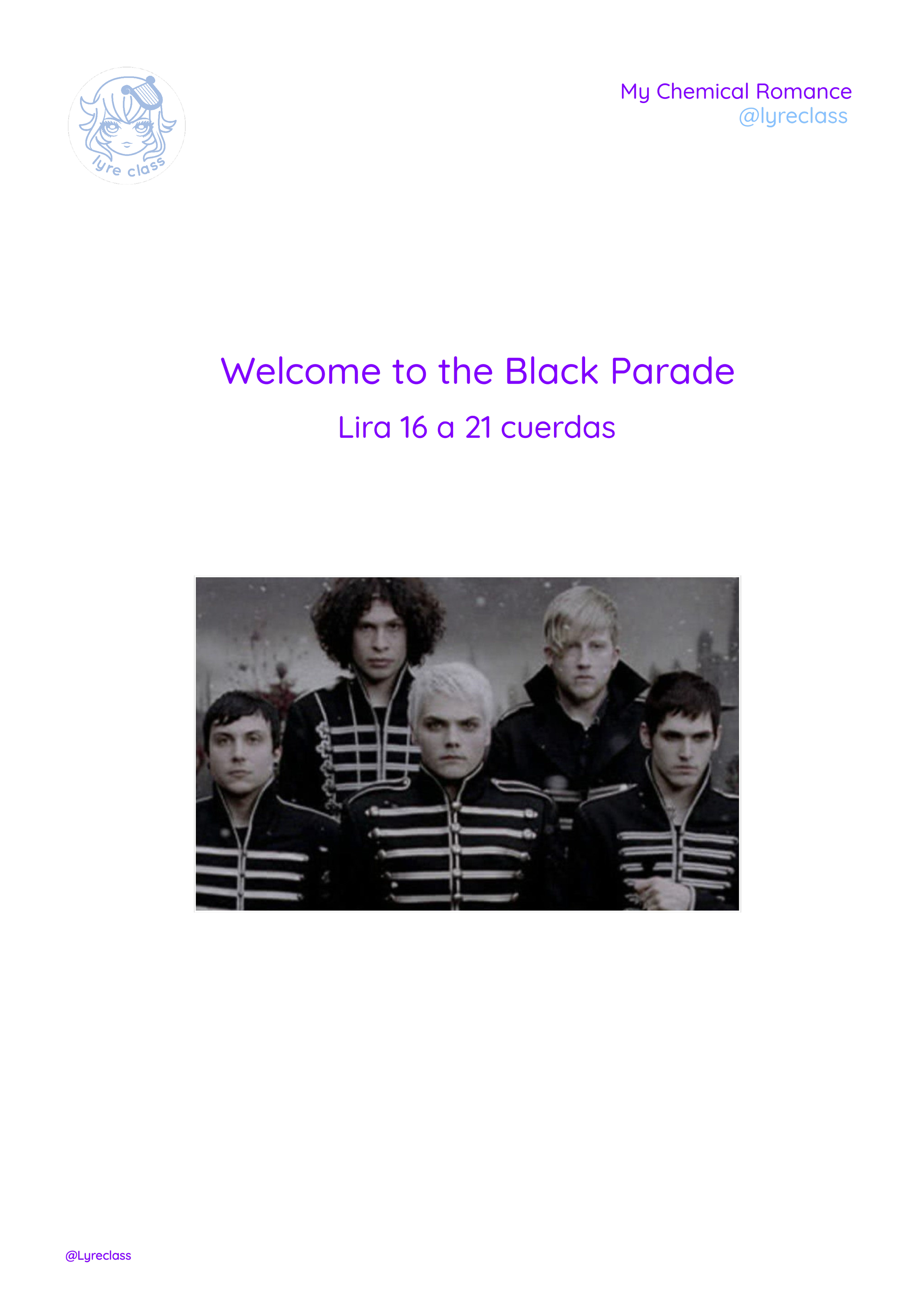 Welcome to the Black Parade by My Chemical