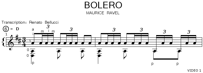 Bolero de Ravel 